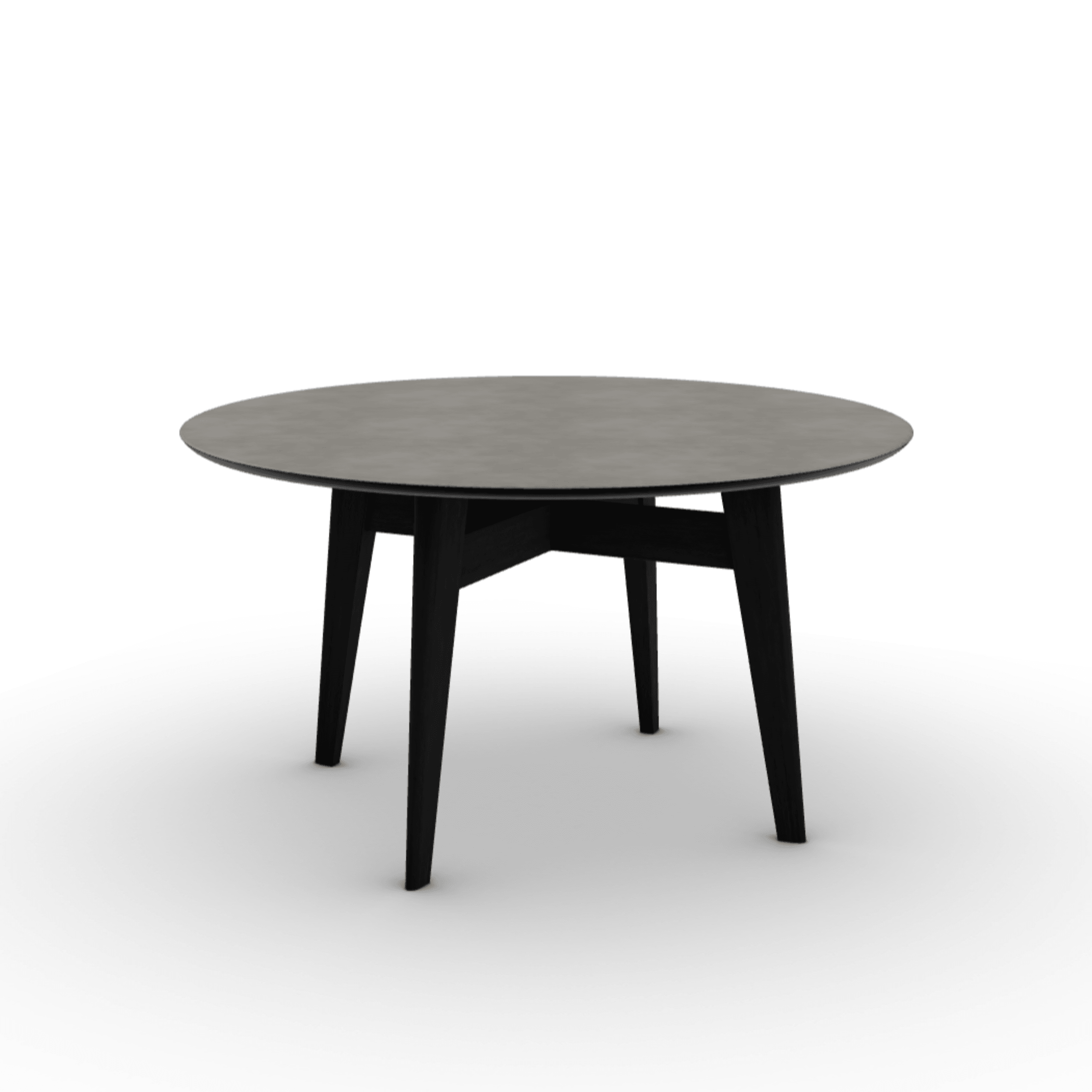 Stół okrągły ABREY jasnoszara ceramika – Calligaris