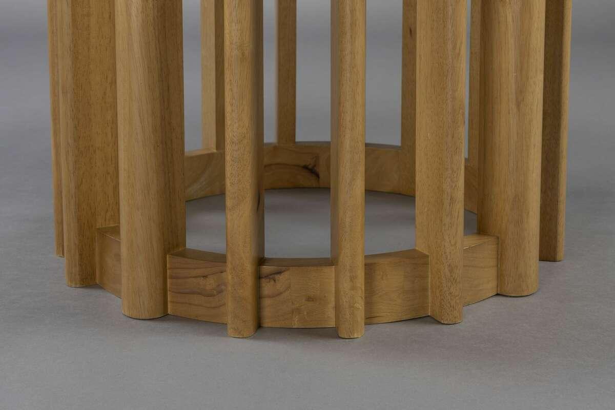 Stół okrągły BARLET drewno dębowe Dutchbone Eye on Design