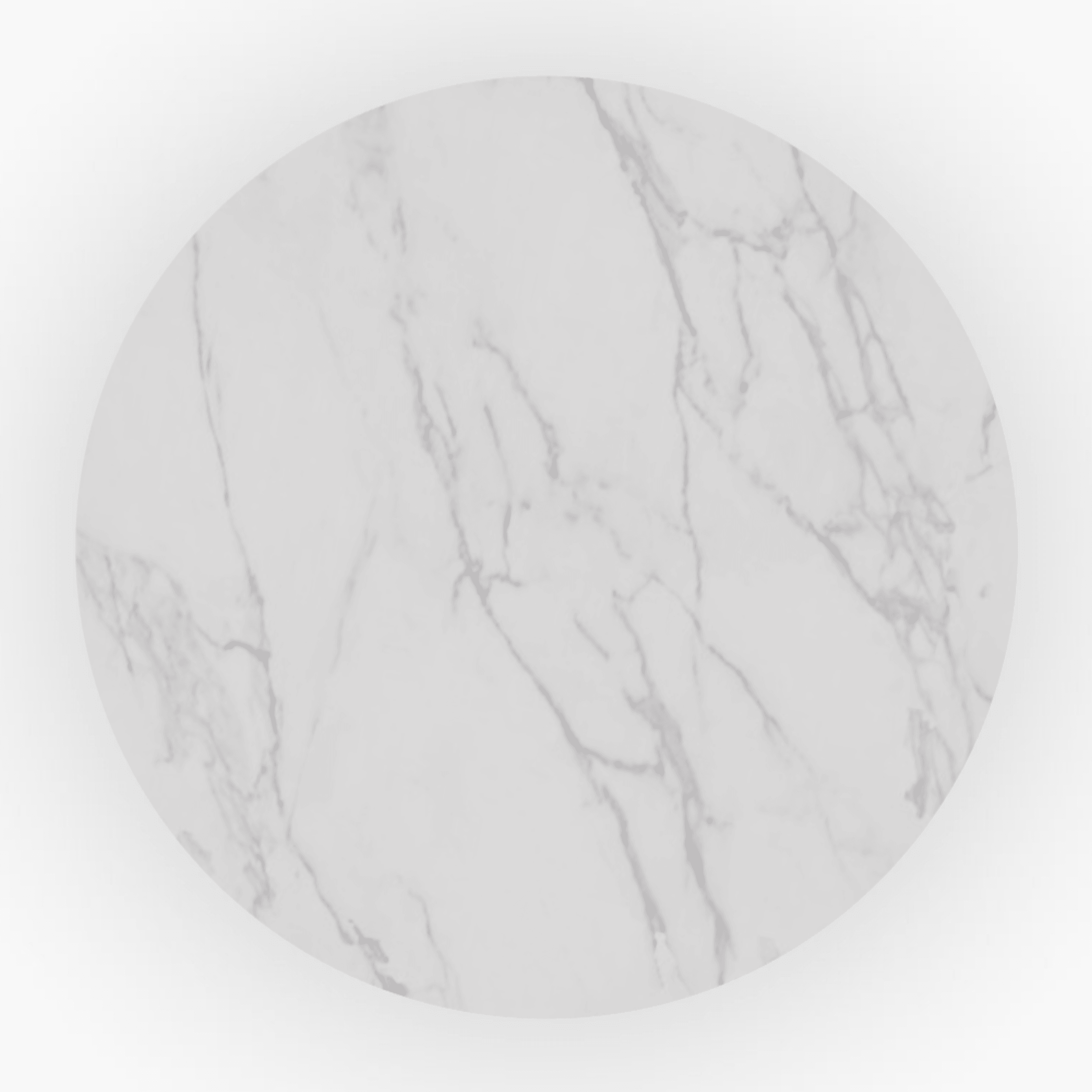 Stół okrągły CARTESIO kremowy marmur Calligaris Eye on Design