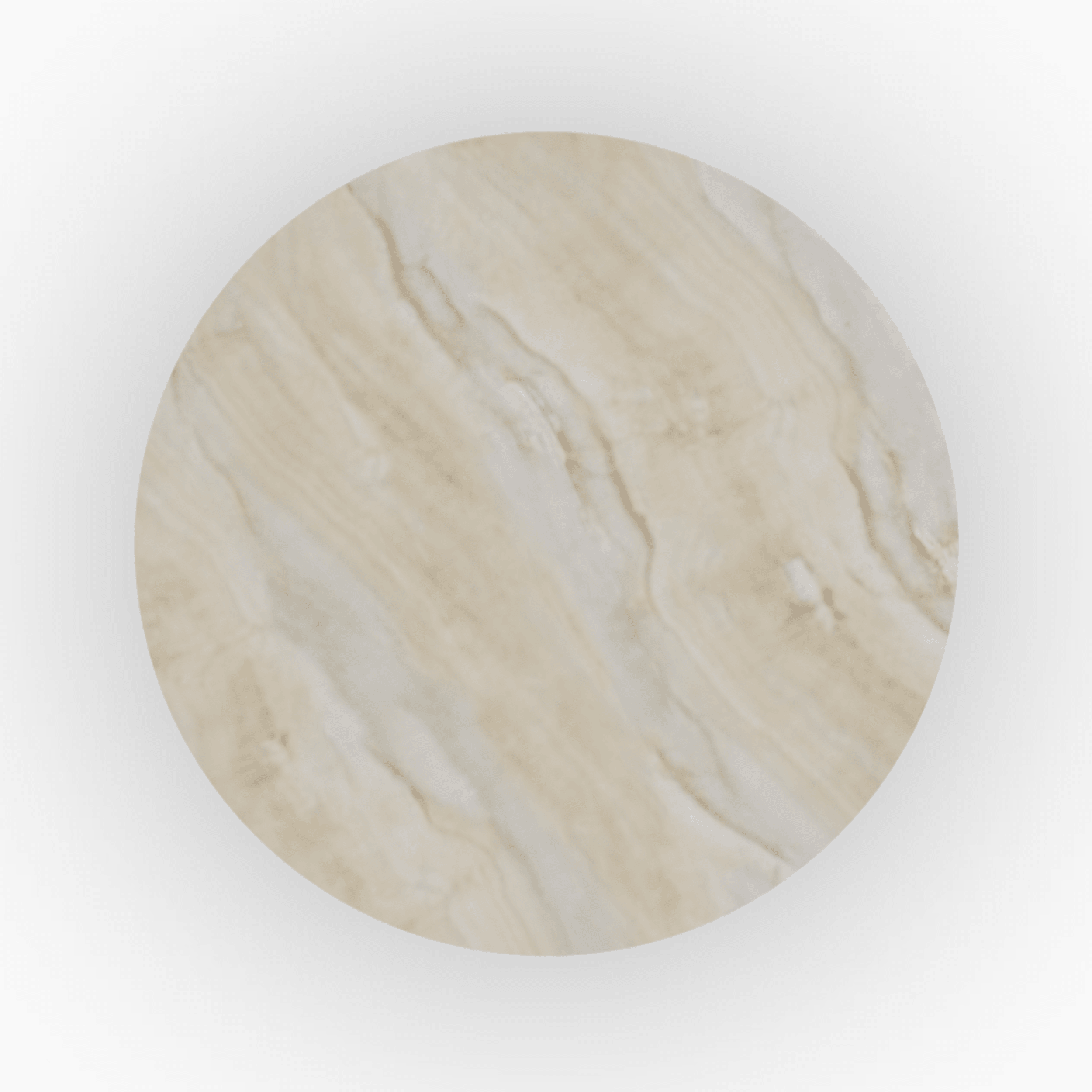 Stół okrągły CARTESIO piaskowy marmur Calligaris Eye on Design
