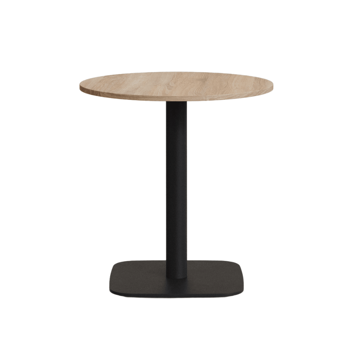 Stół okrągły DINA dębowe wykończenie La Forma 73 cm Eye on Design