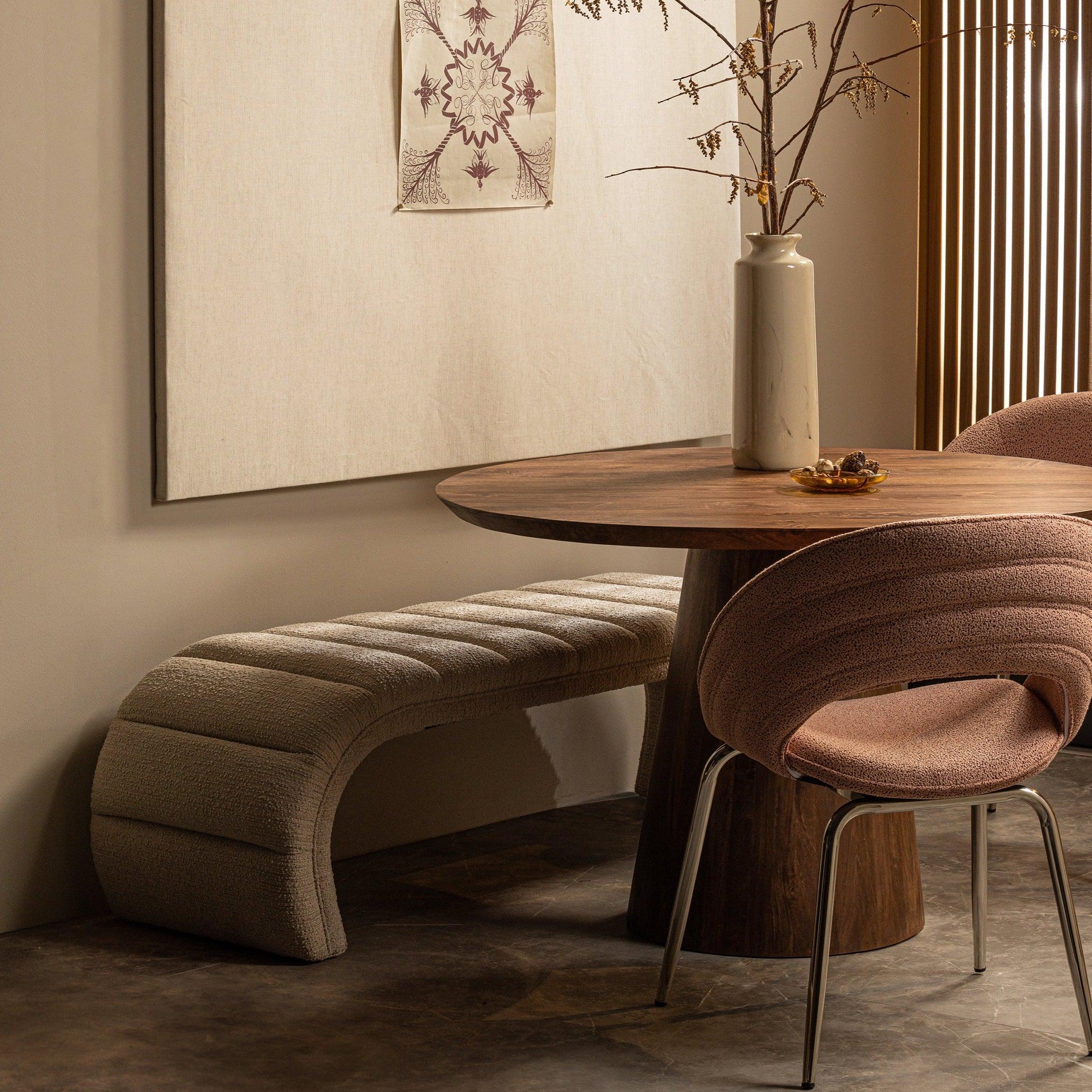 Stół okrągły LIMIT drewno mango Be Pure Eye on Design