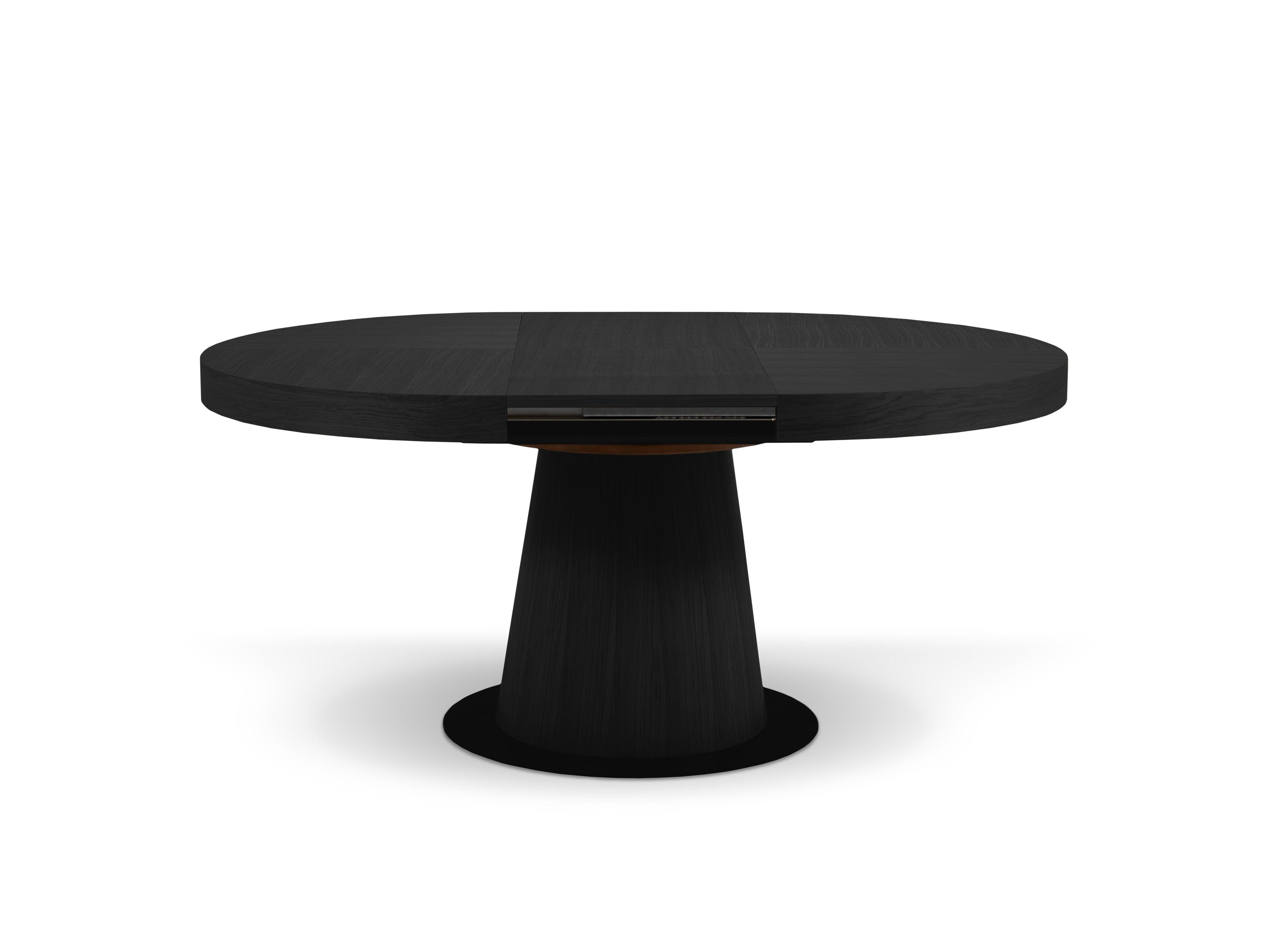 Stół okrągły rozkładany LAICA czarny dąb Windsor & Co Eye on Design