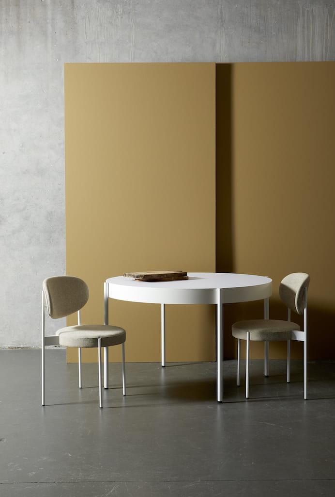 Stół okrągły SERIES 430 biały Verpan Eye on Design