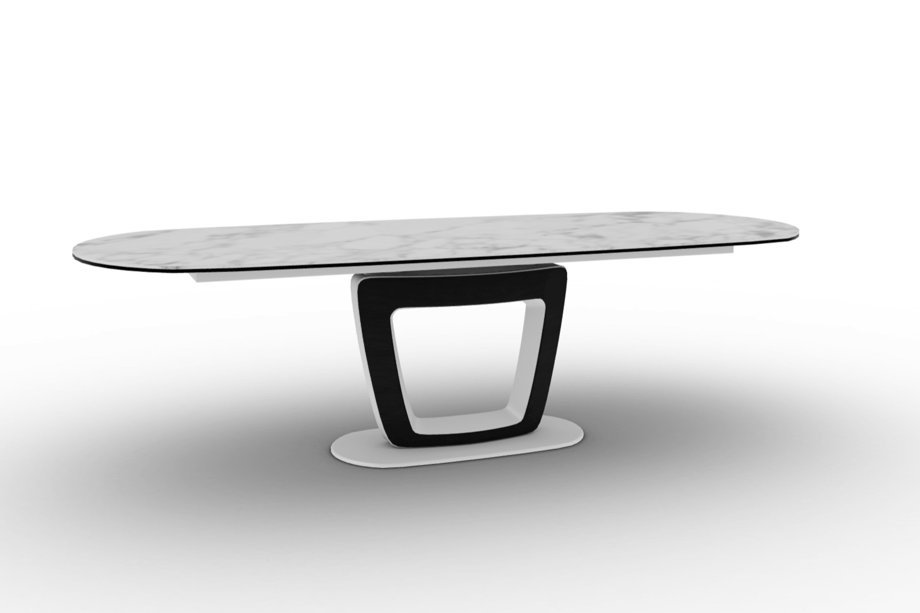 Stół ORBITAL biały marmur do jadalni – Calligaris