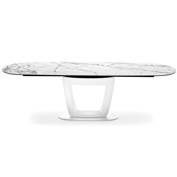 Stół ORBITAL kremowy marmur – Calligaris