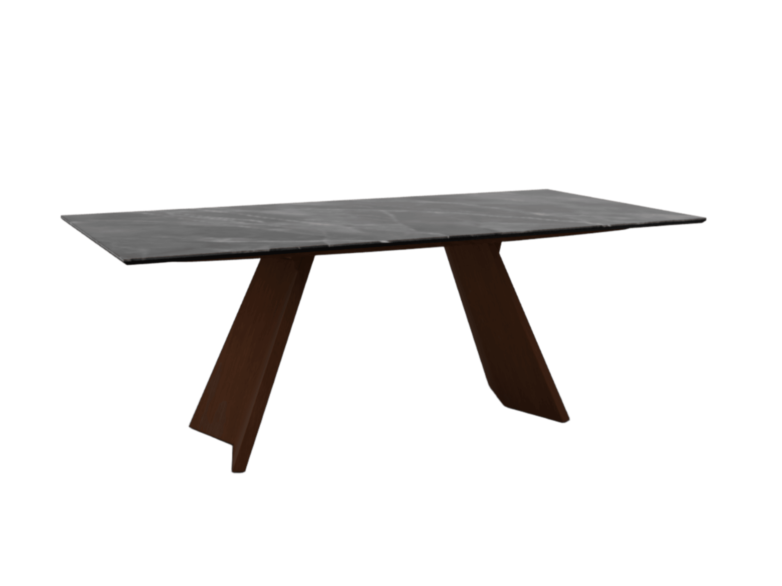 Stół prostokątny ICARO antracytowy marmur – Calligaris