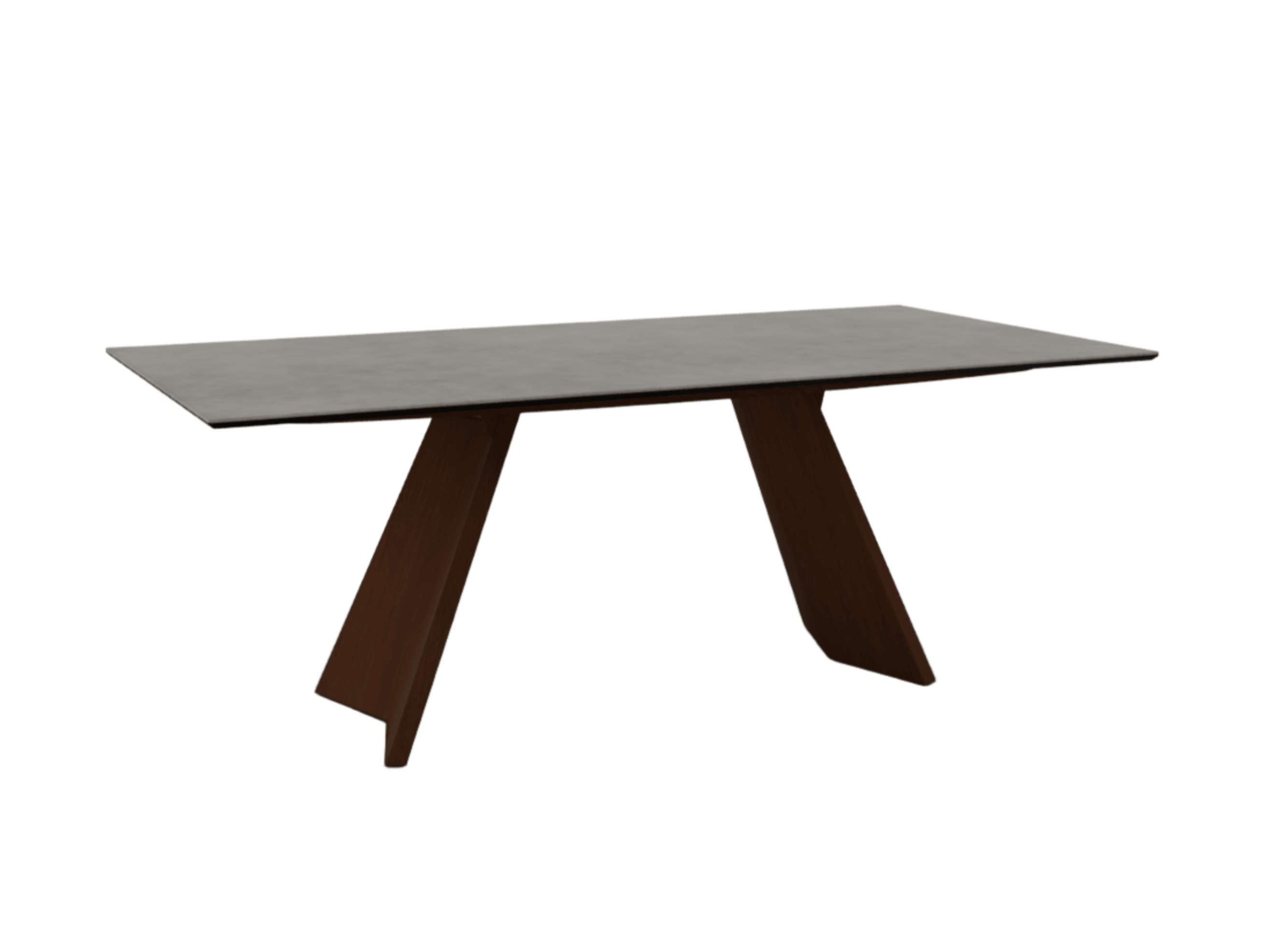 Stół prostokątny ICARO jasnoszara ceramika Calligaris Eye on Design