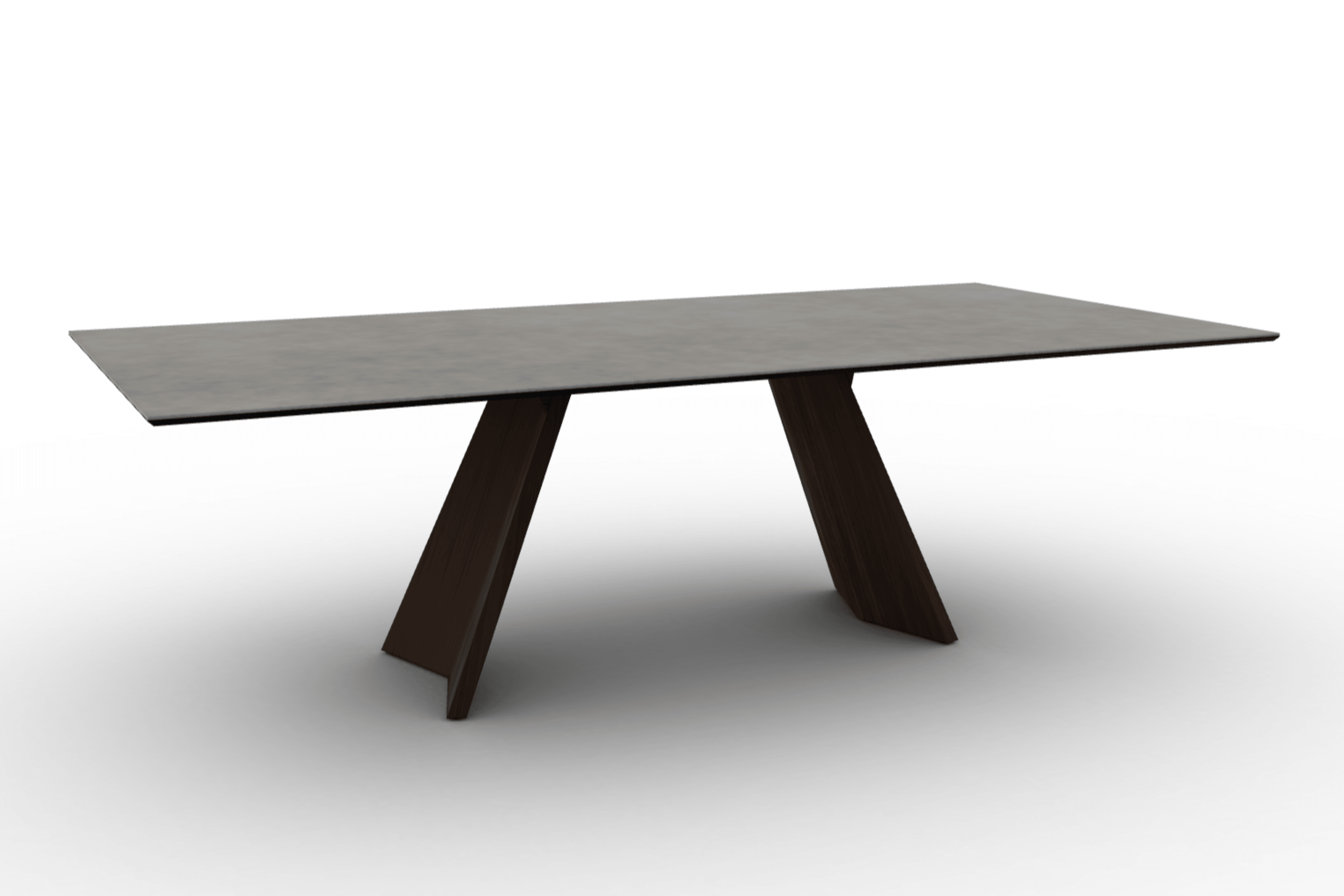 Stół prostokątny ICARO jasnoszara ceramika Calligaris Eye on Design