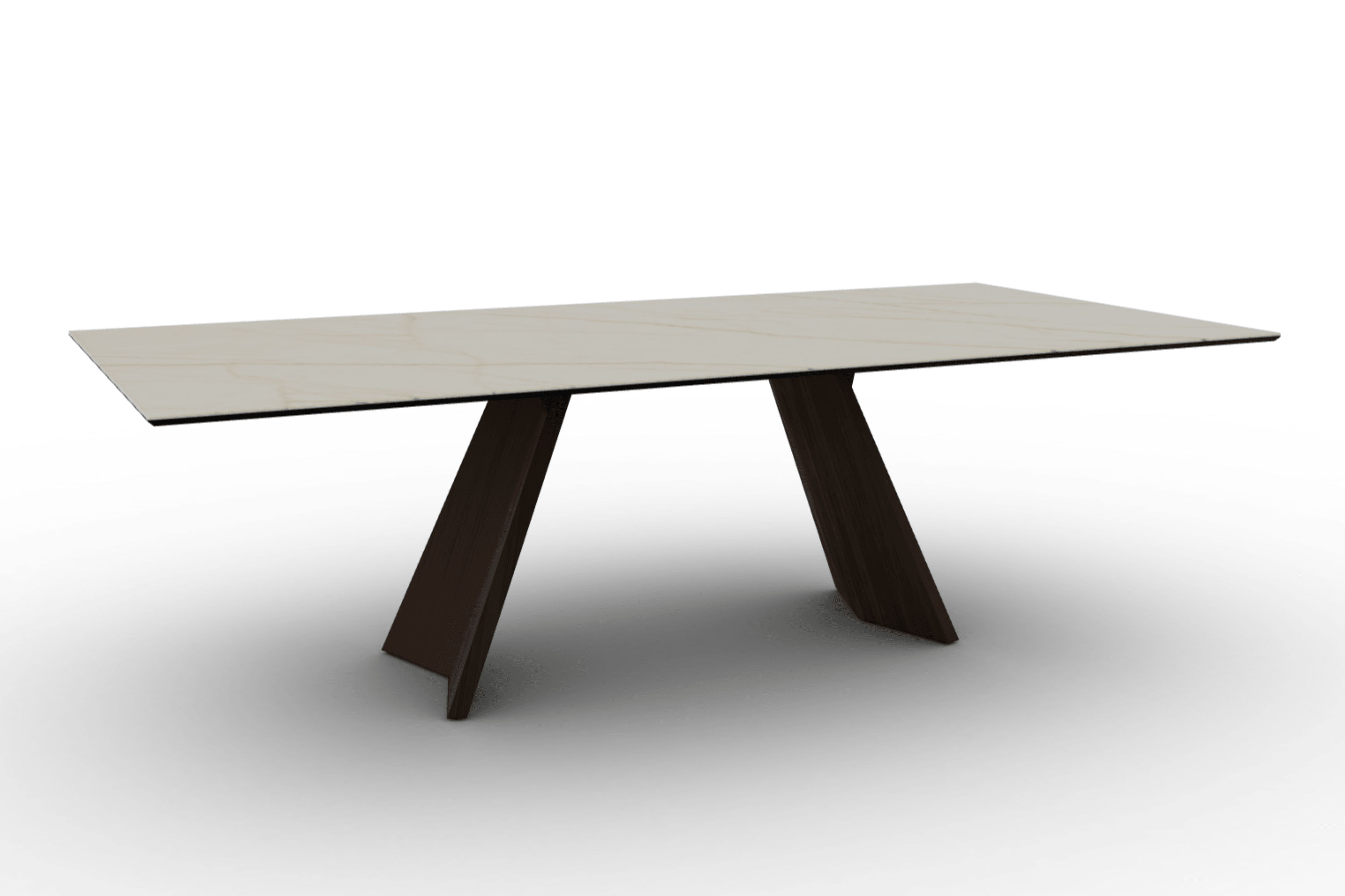 Stół prostokątny ICARO złoty marmur – Calligaris