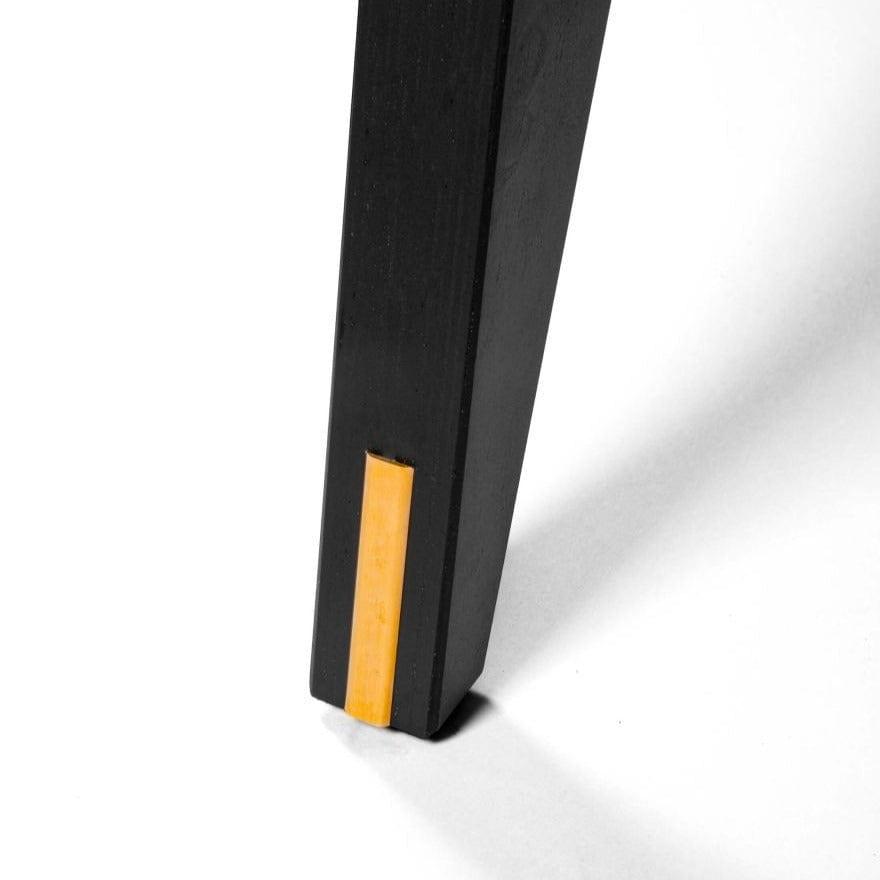 Stół prostokątny LIPSTICKS czarny Seletti Eye on Design