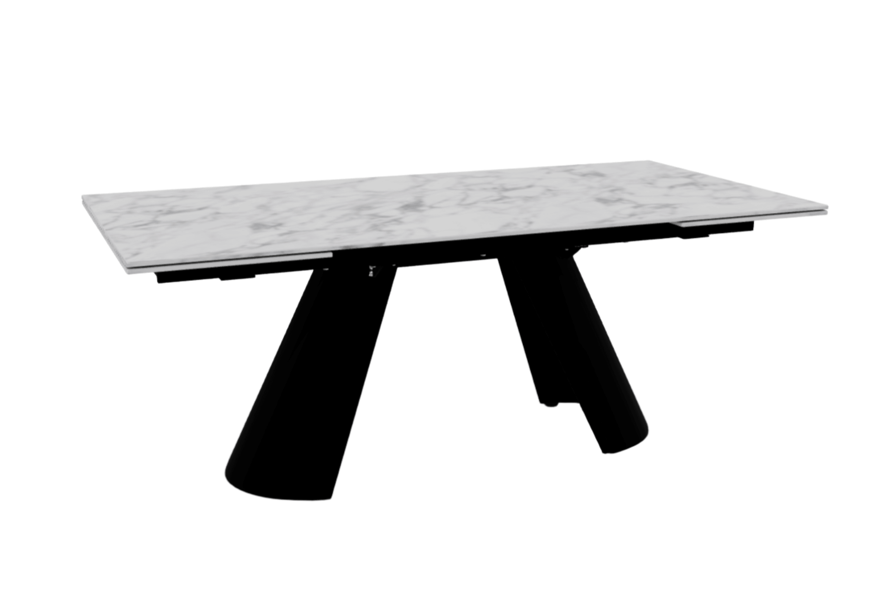 Stół prostokątny rozkładany APIAN biały marmur Calligaris Eye on Design