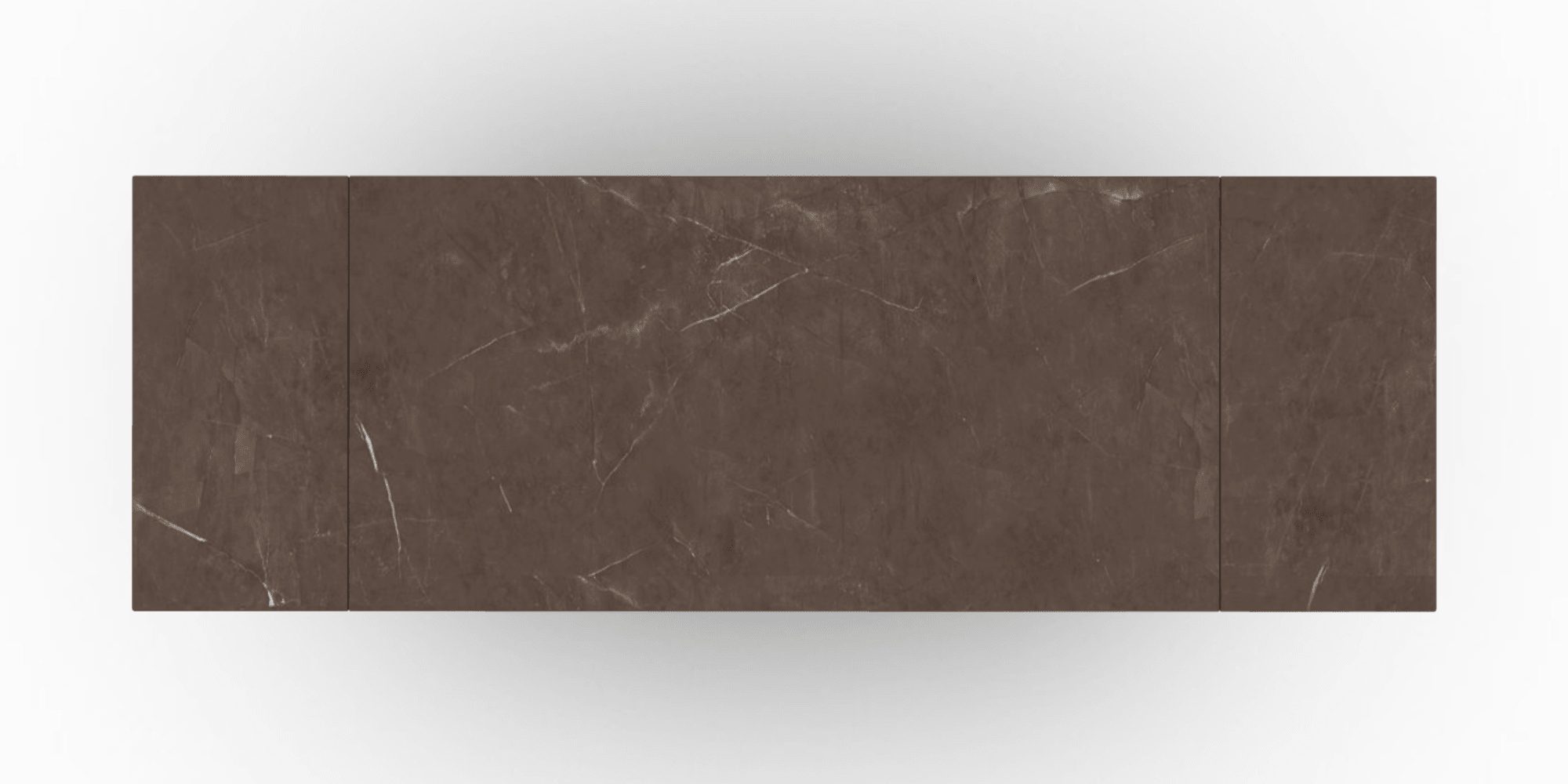 Stół prostokątny rozkładany APIAN brązowa ceramika Calligaris Eye on Design