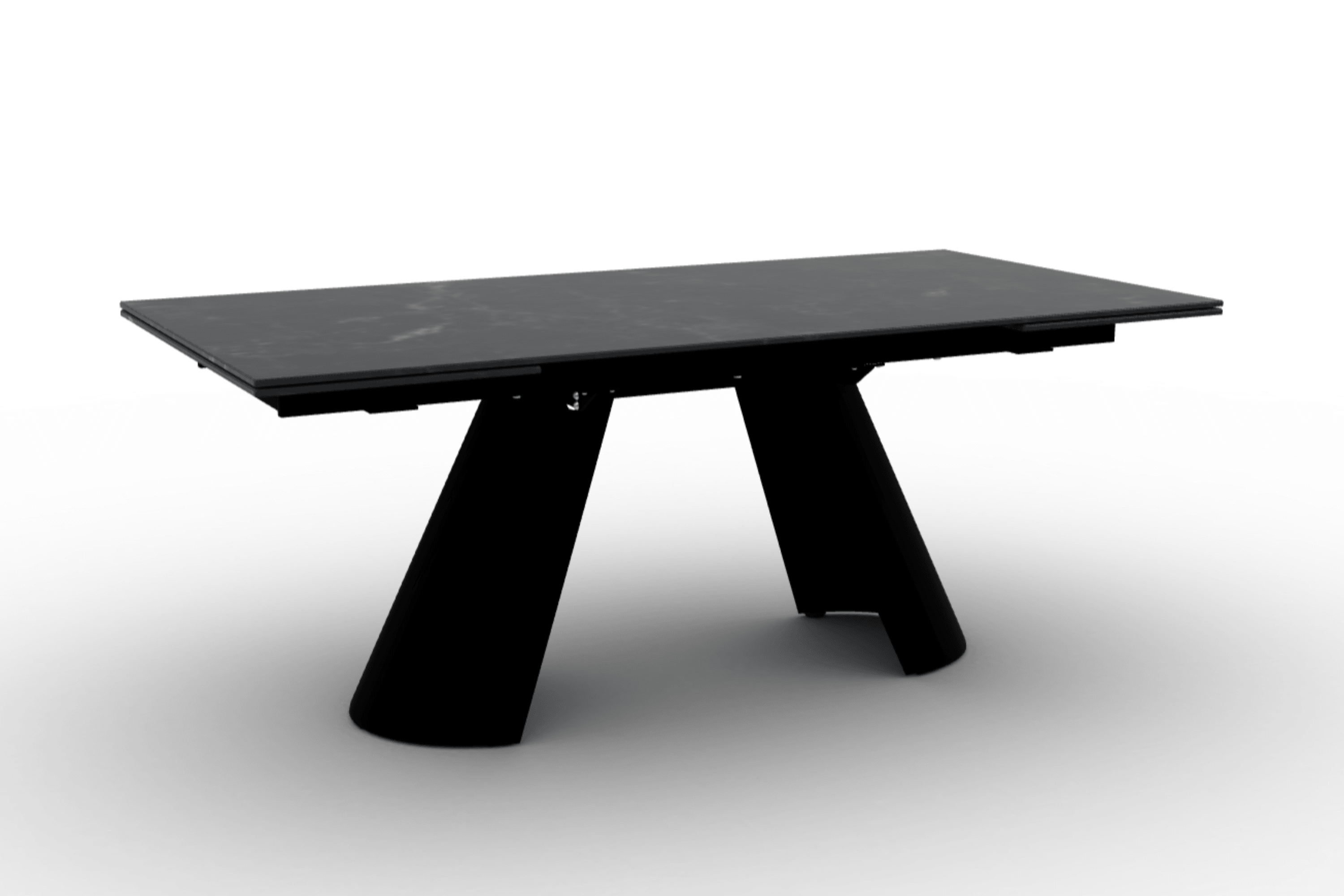 Stół prostokątny rozkładany APIAN czarny marmur Calligaris Eye on Design