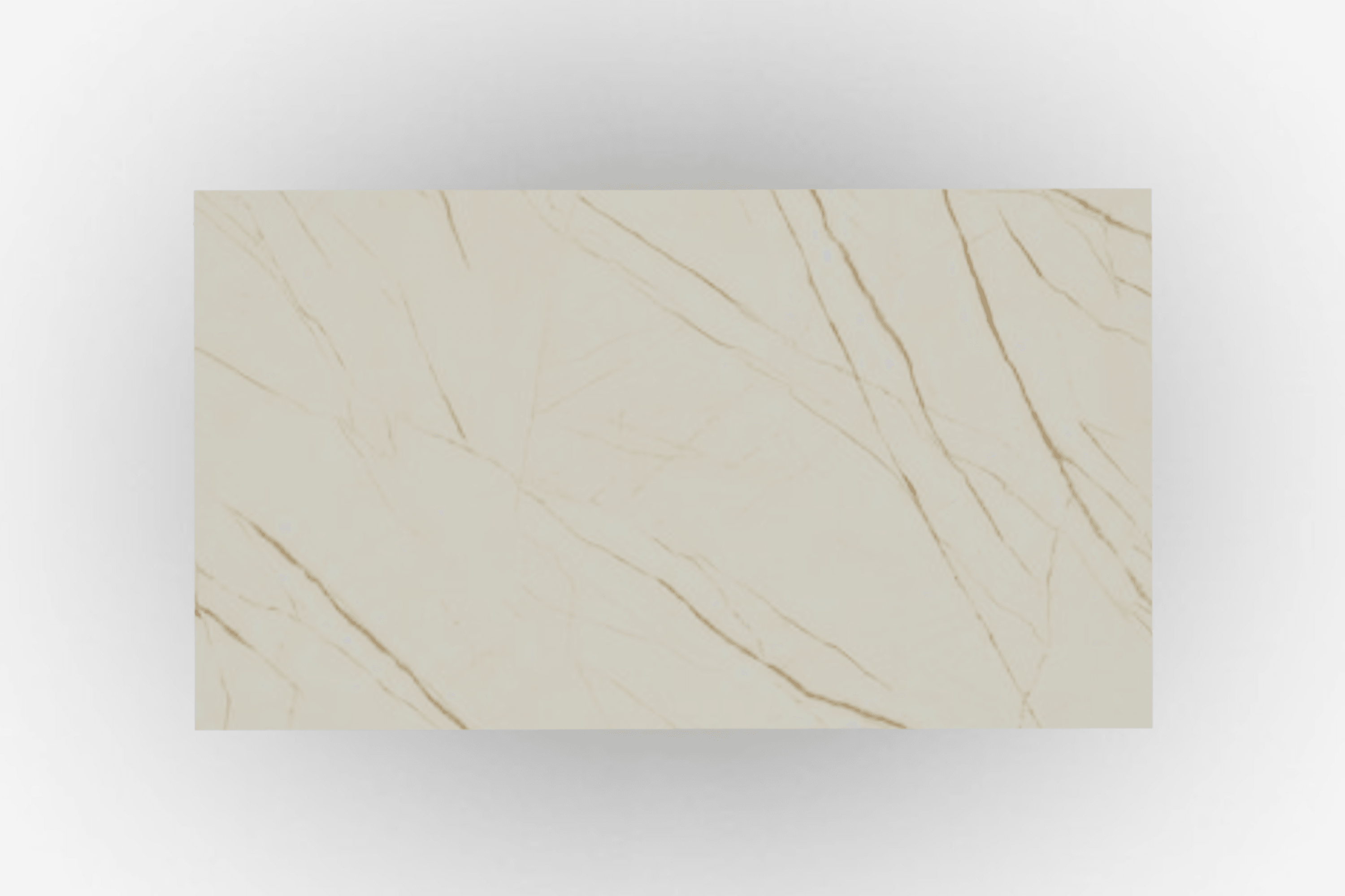 Stół prostokątny rozkładany CARTESIO złoty marmur Calligaris Eye on Design