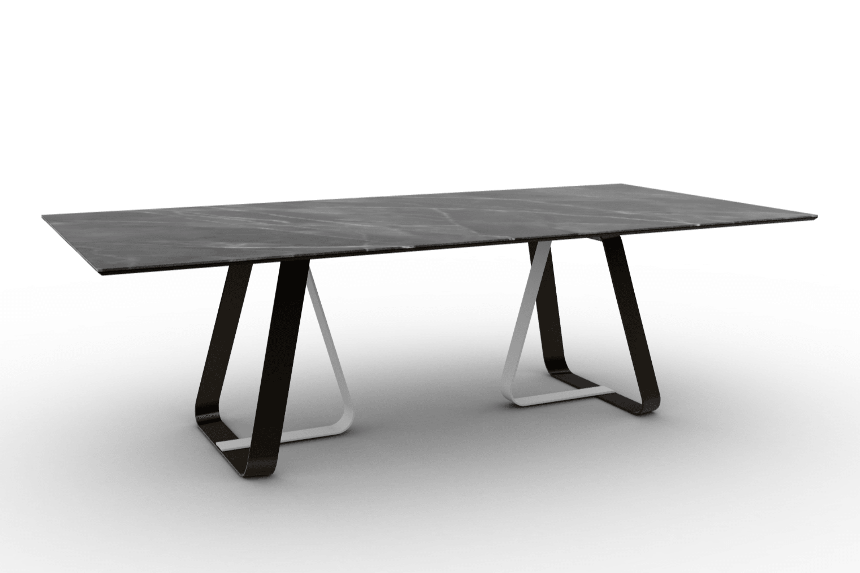 Stół prostokątny SUNSHINE antracytowy marmur Calligaris Eye on Design