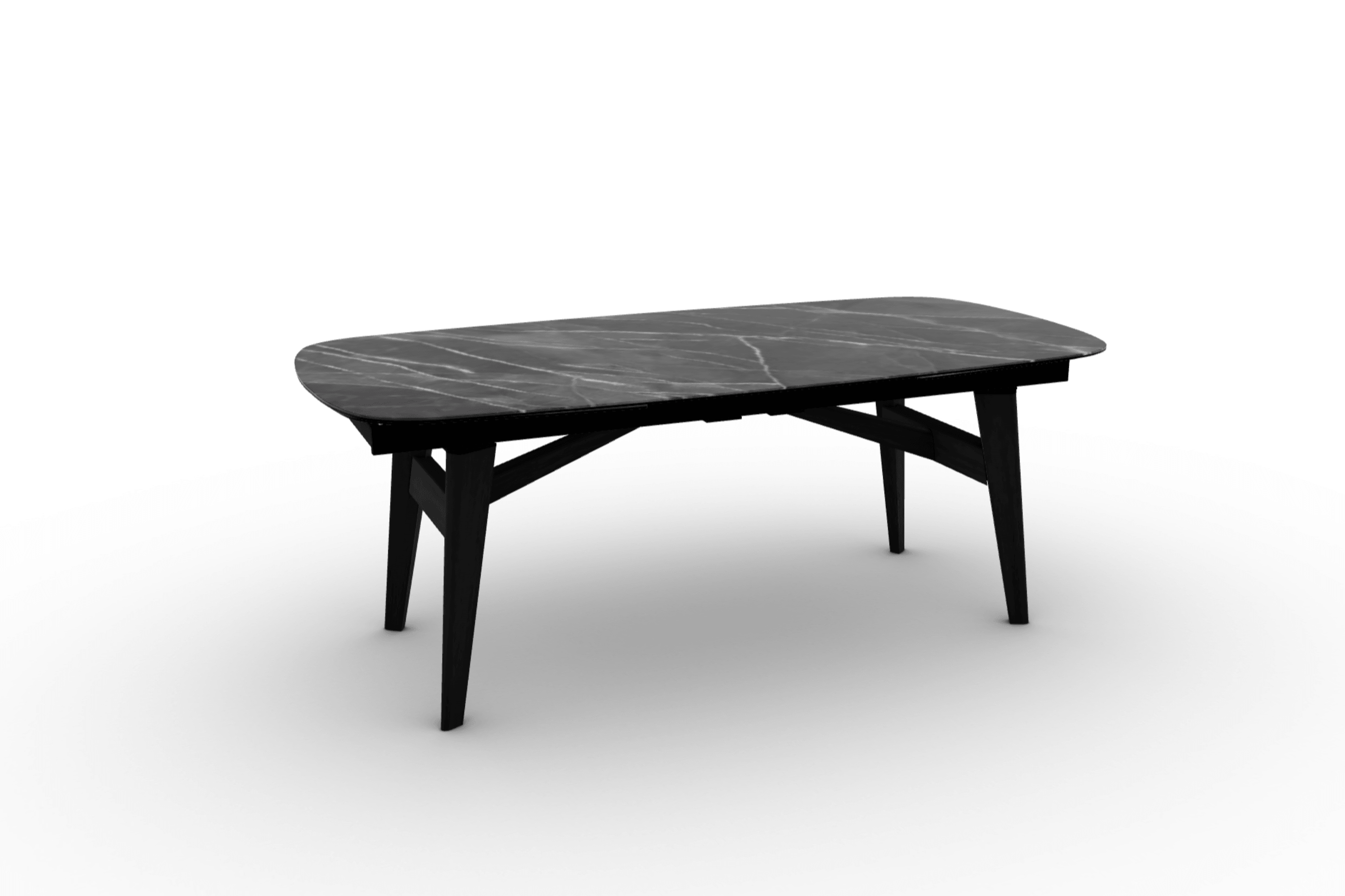 Stół rozkładany ABREY antracytowy marmur Calligaris Eye on Design