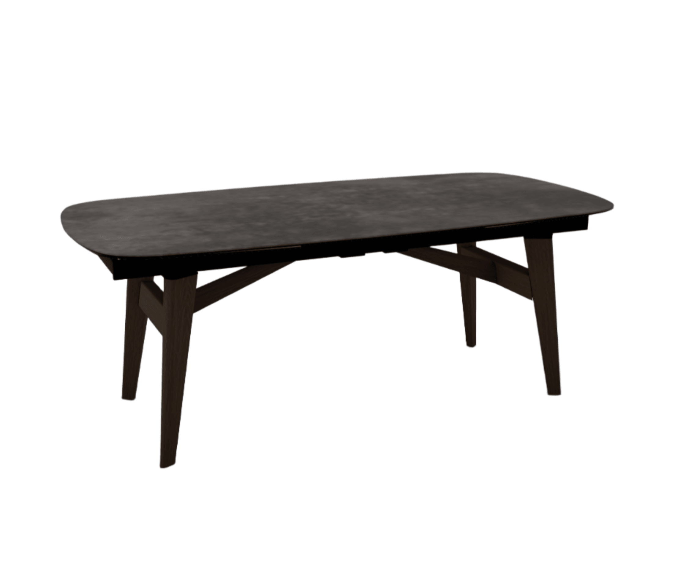 Stół rozkładany ABREY ciemnoszara ceramika Calligaris Eye on Design