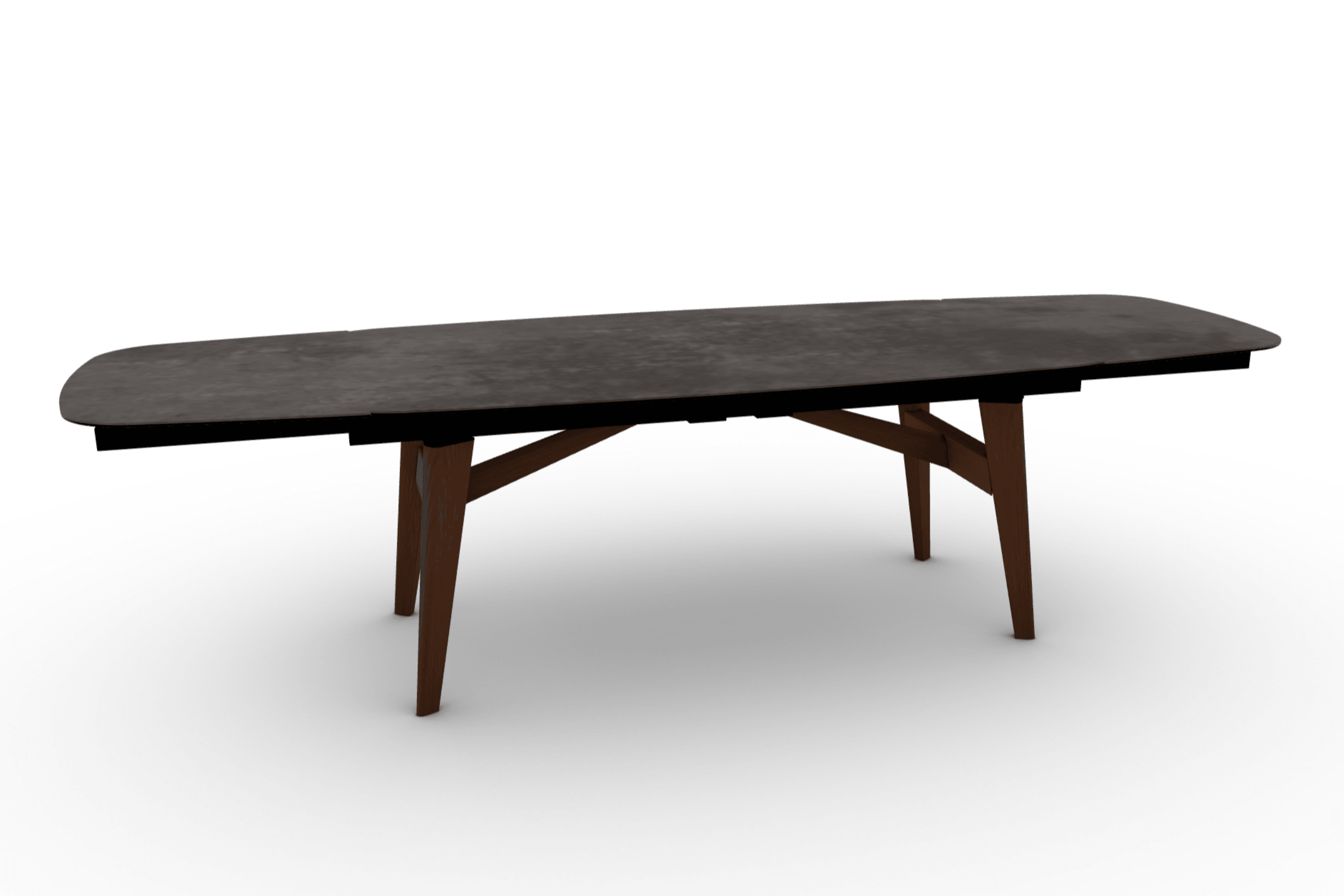 Stół rozkładany ABREY ciemnoszara ceramika Calligaris Eye on Design