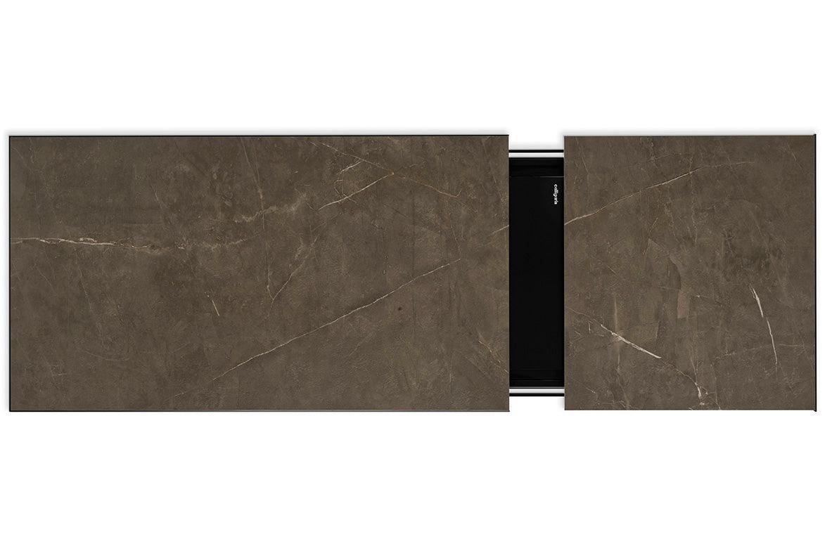 Stół rozkładany APIAN brązowa ceramika Calligaris Eye on Design