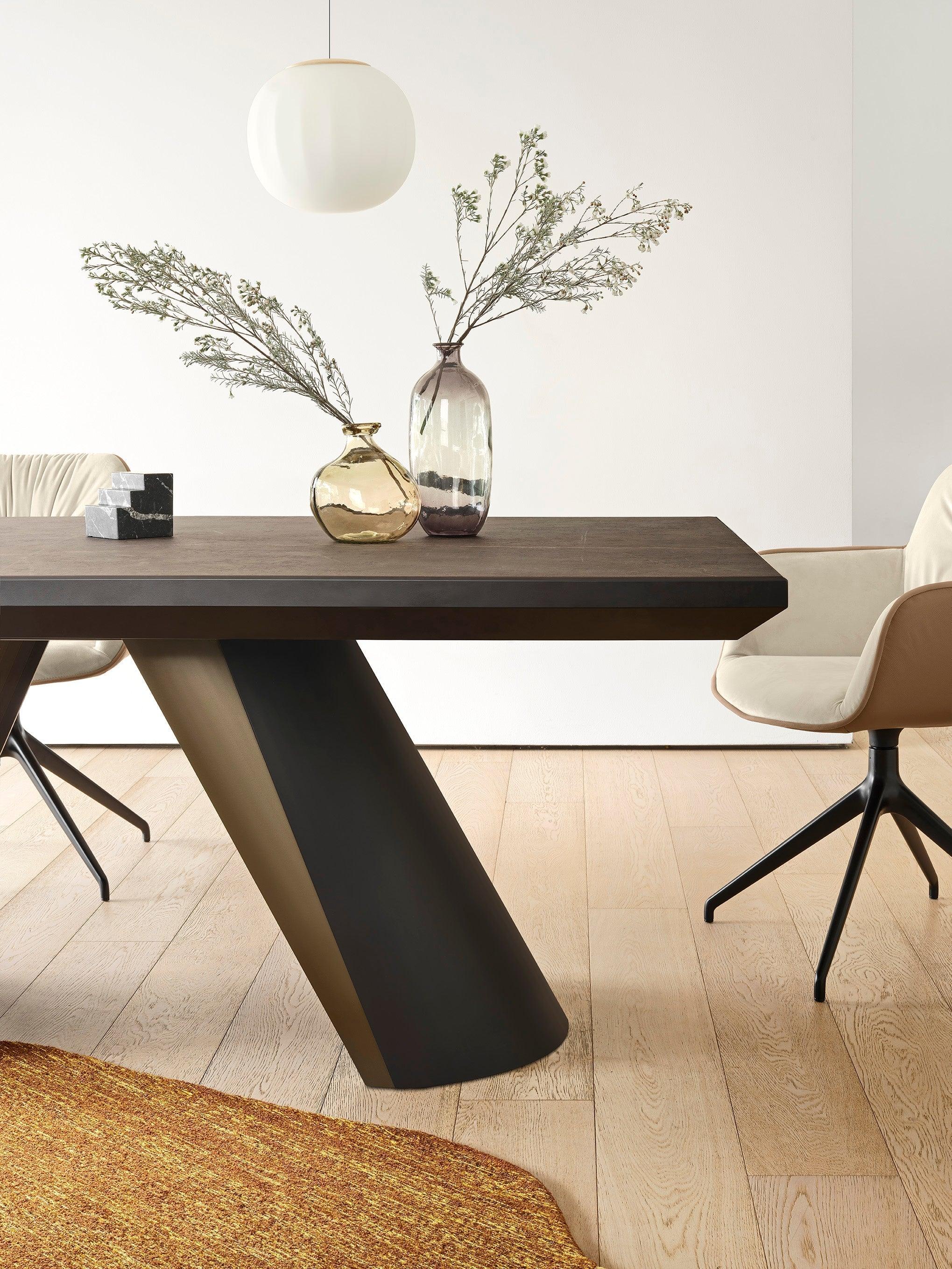 Stół rozkładany APIAN czarny marmur Calligaris Eye on Design