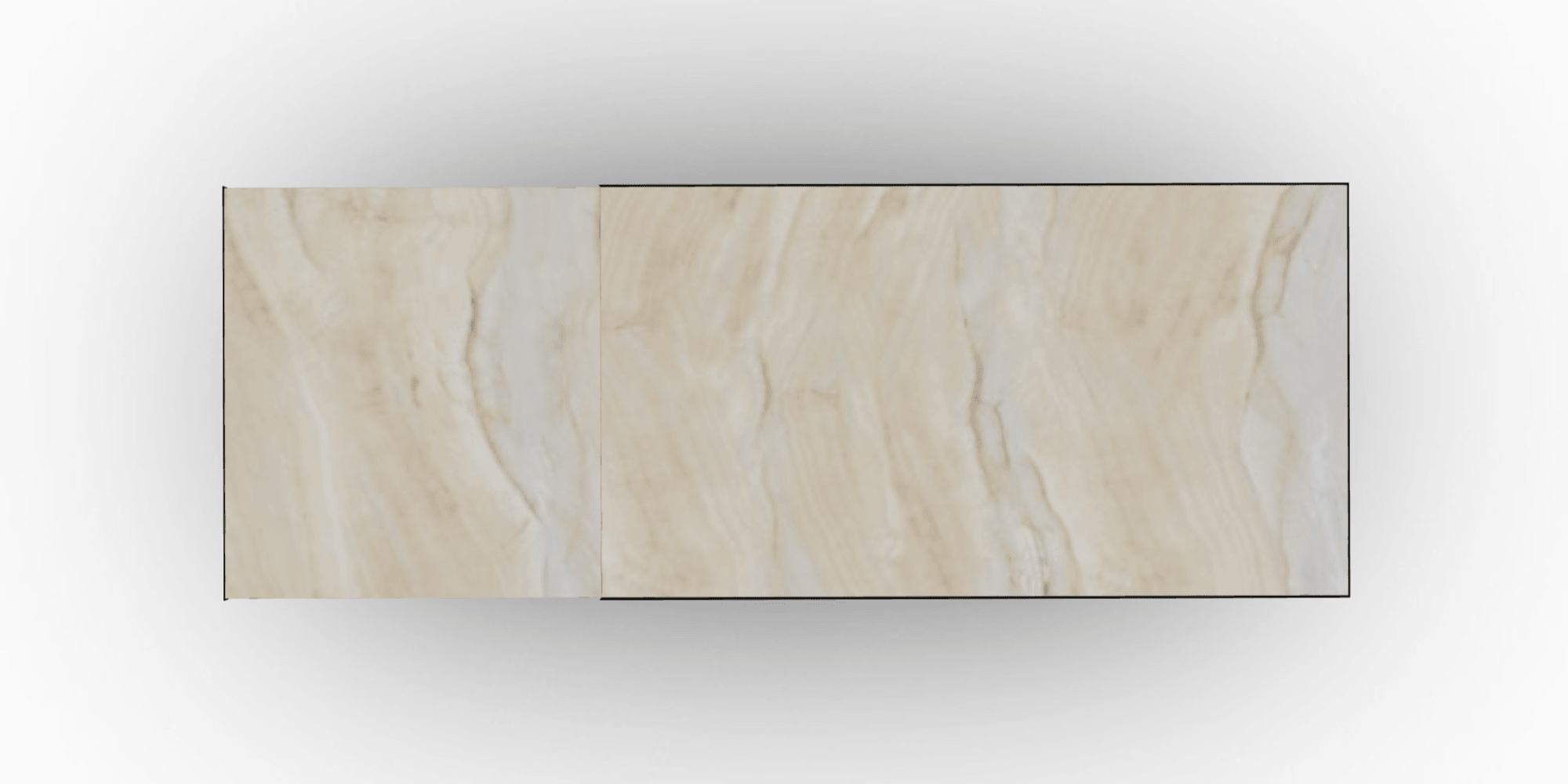 Stół rozkładany APIAN piaskowy marmur Calligaris Eye on Design