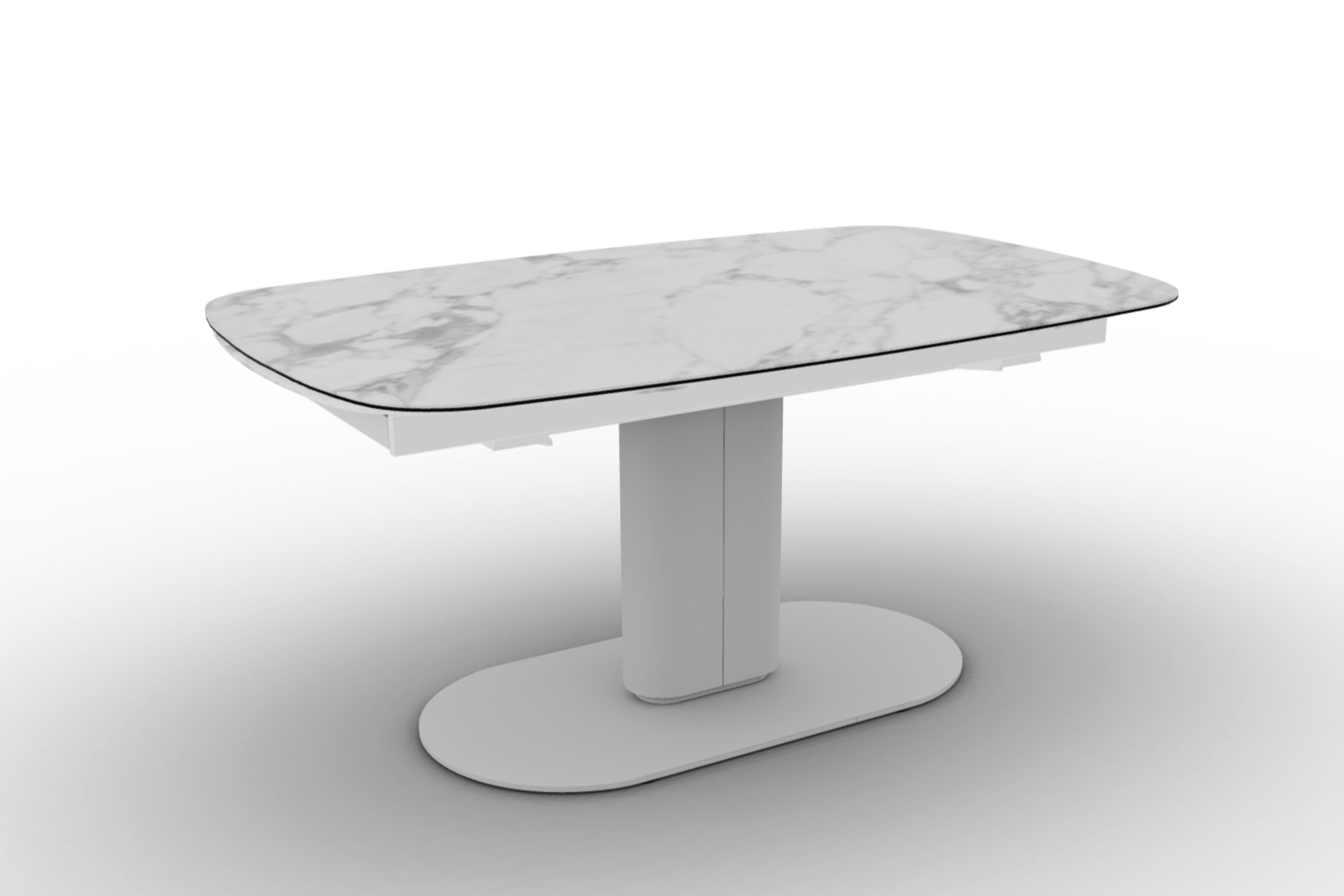 Stół rozkładany CAMEO biały marmur – Calligaris