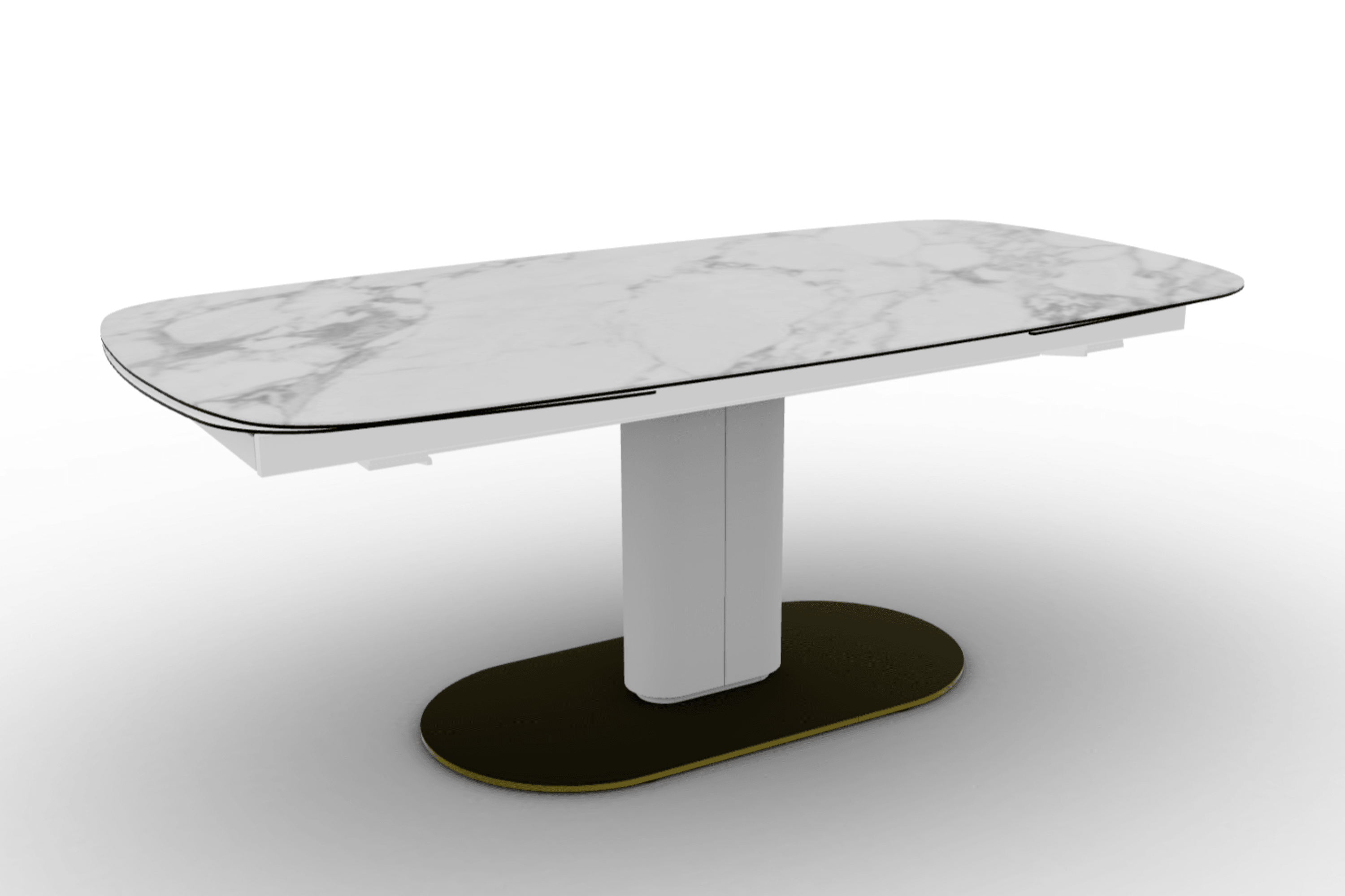 Stół rozkładany CAMEO biały marmur do jadalni – Calligaris