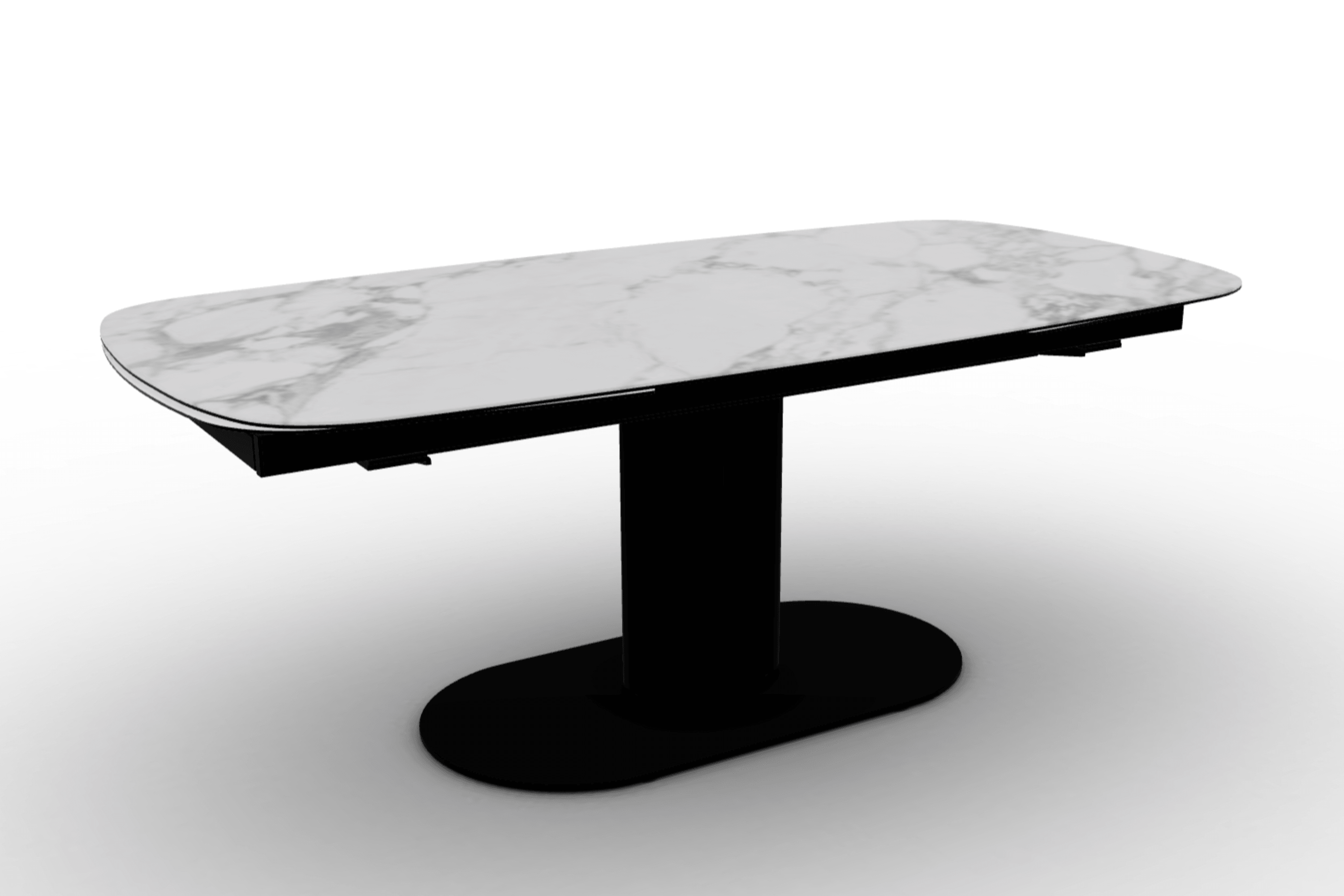 Stół rozkładany CAMEO biały marmur – ceramika, Calligaris