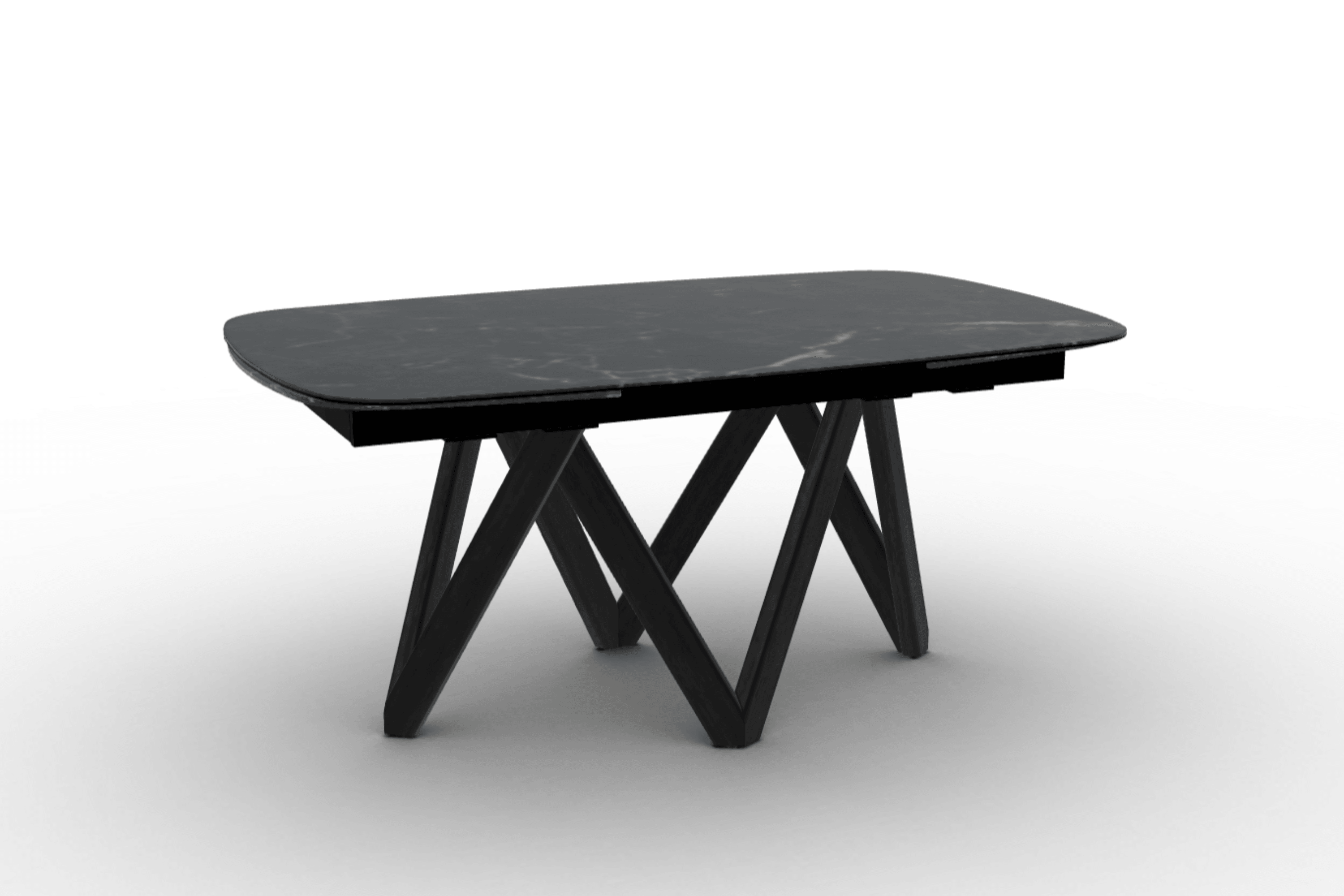 Stół rozkładany CARTESIO czarny marmur – Calligaris