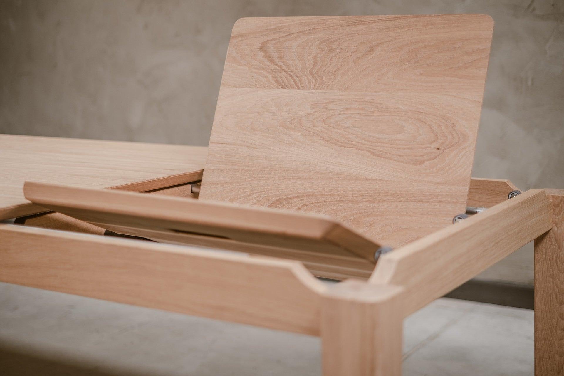 Stół rozkładany CHAMFER lite drewno Selfia Eye on Design