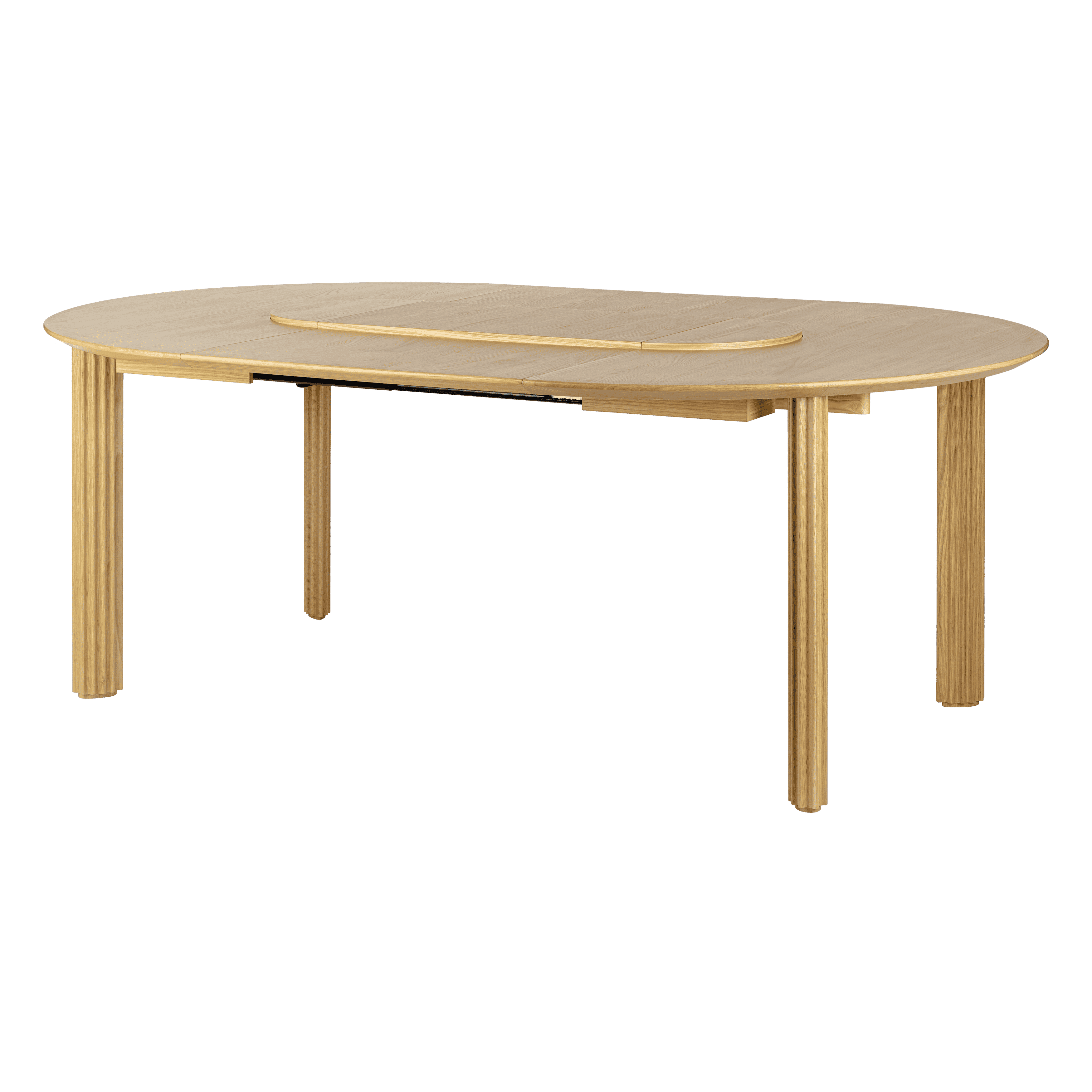 Stół rozkładany COMFORT CIRCLE WITH EXTENSION dębowy UMAGE Eye on Design