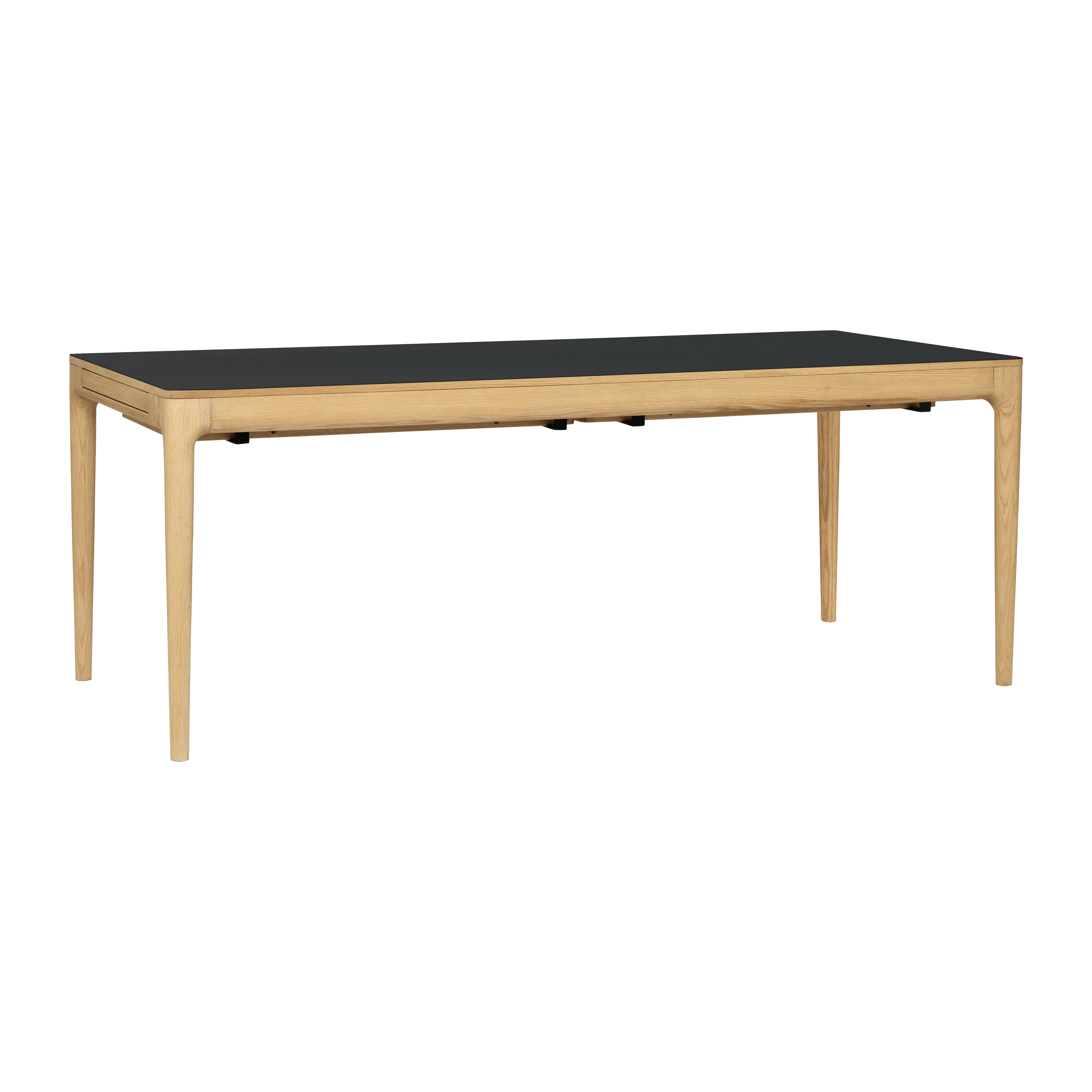 Stół rozkładany HEART'N'SOUL dębowy z czarnym blatem UMAGE Eye on Design