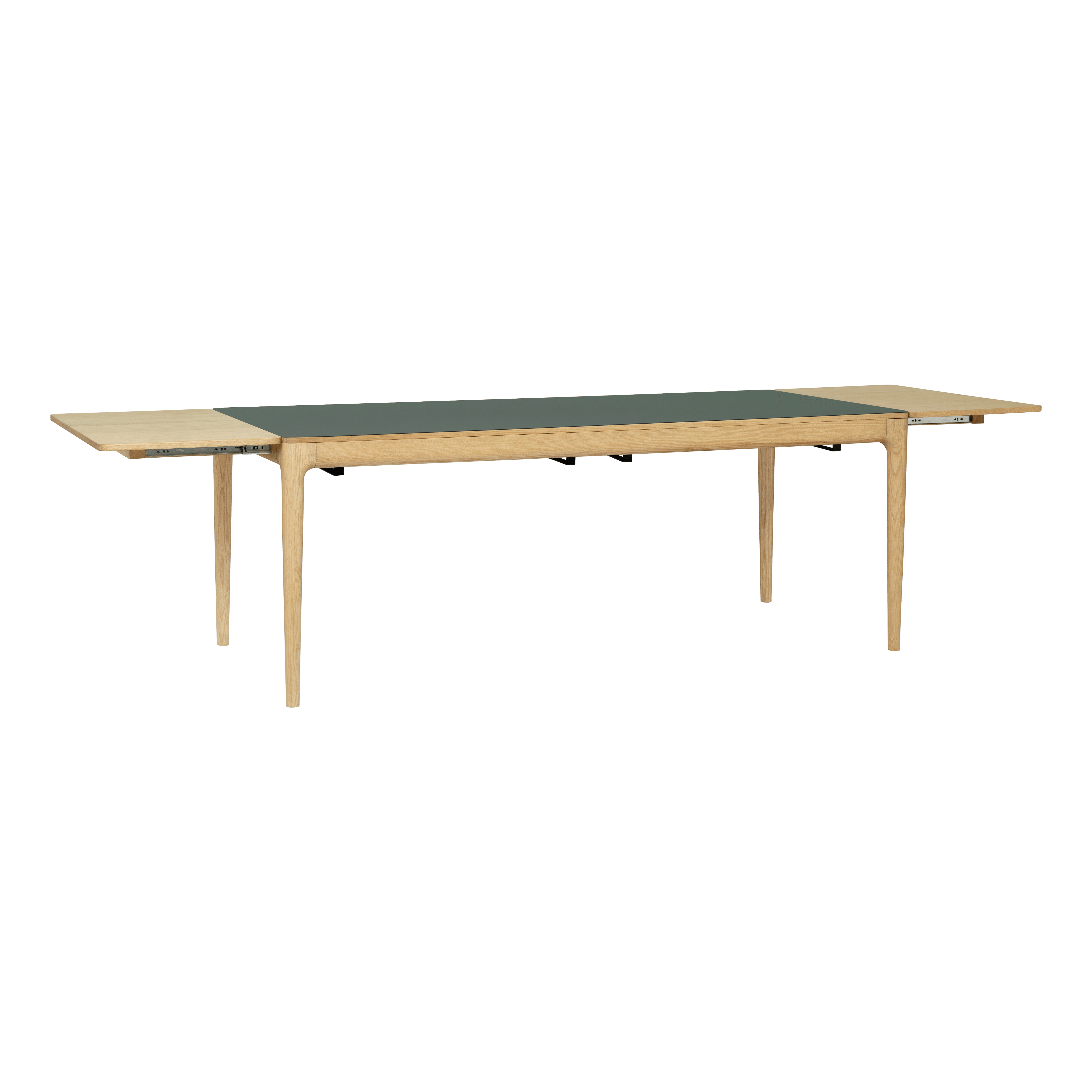 Stół rozkładany HEART'N'SOUL dębowy z oliwkowym blatem UMAGE Eye on Design