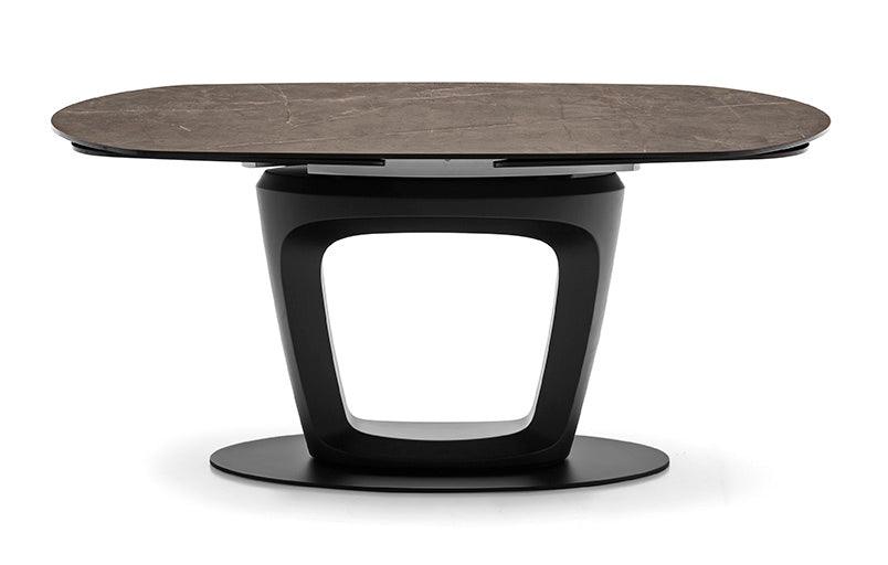 Stół rozkładany ORBITAL brązowa ceramika Calligaris Eye on Design