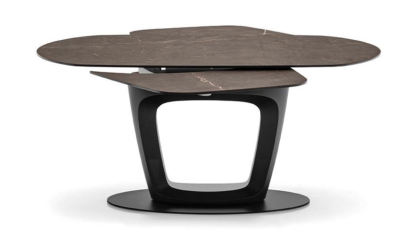 Stół rozkładany ORBITAL brązowa ceramika Calligaris Eye on Design