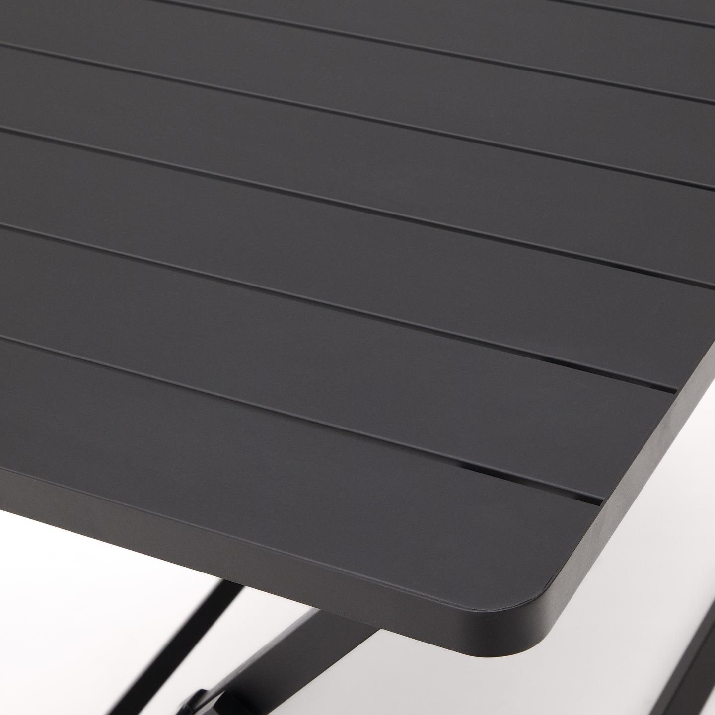 Stół składany prostokątny TORRETA czarny La Forma Eye on Design