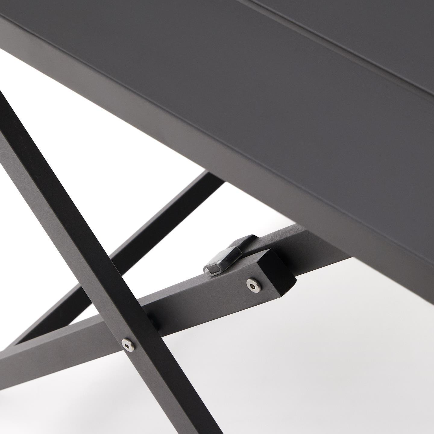 Stół składany prostokątny TORRETA czarny La Forma Eye on Design