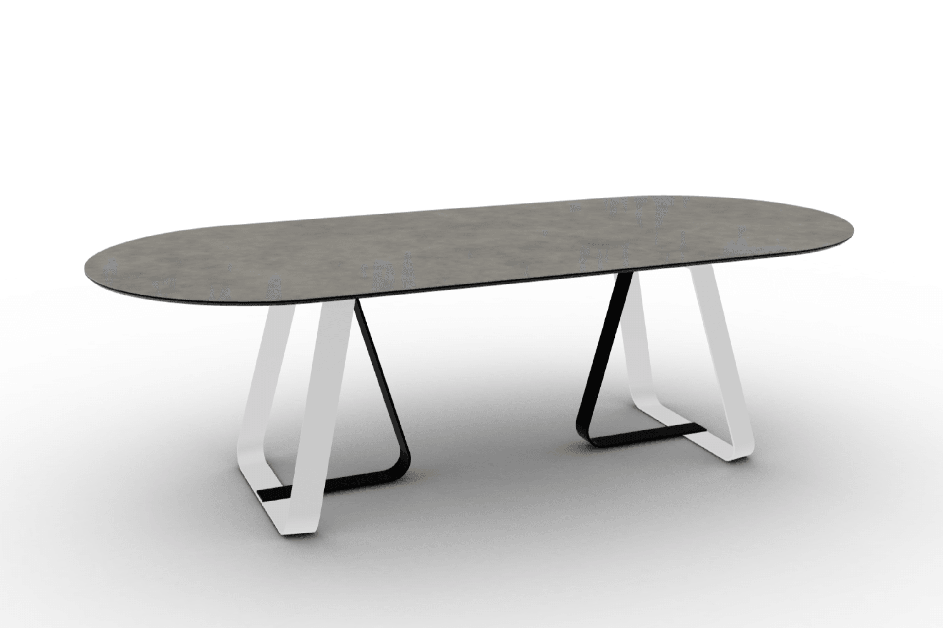 Stół SUNSHINE jasnoszara ceramika – Calligaris