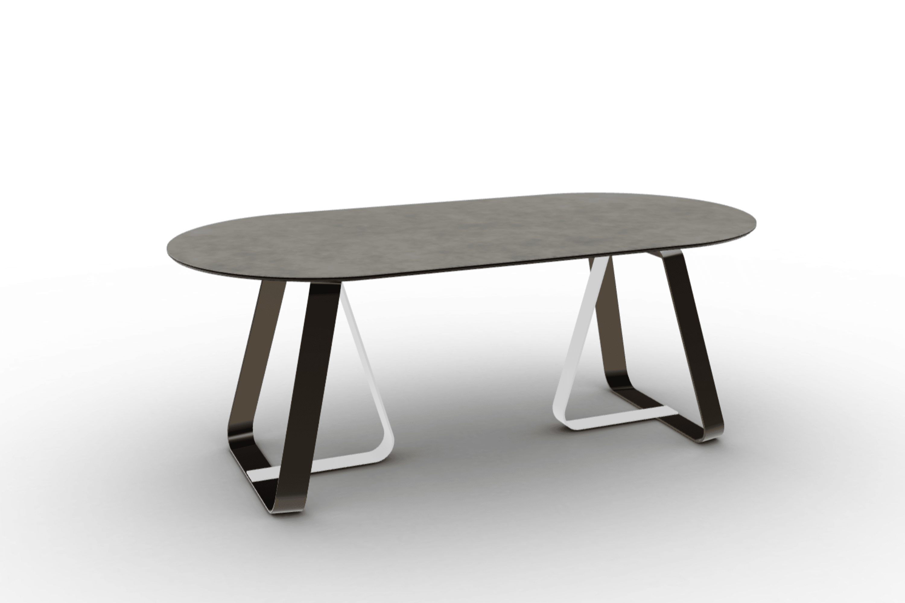 Stół SUNSHINE jasnoszara ceramika do jadalni – Calligaris