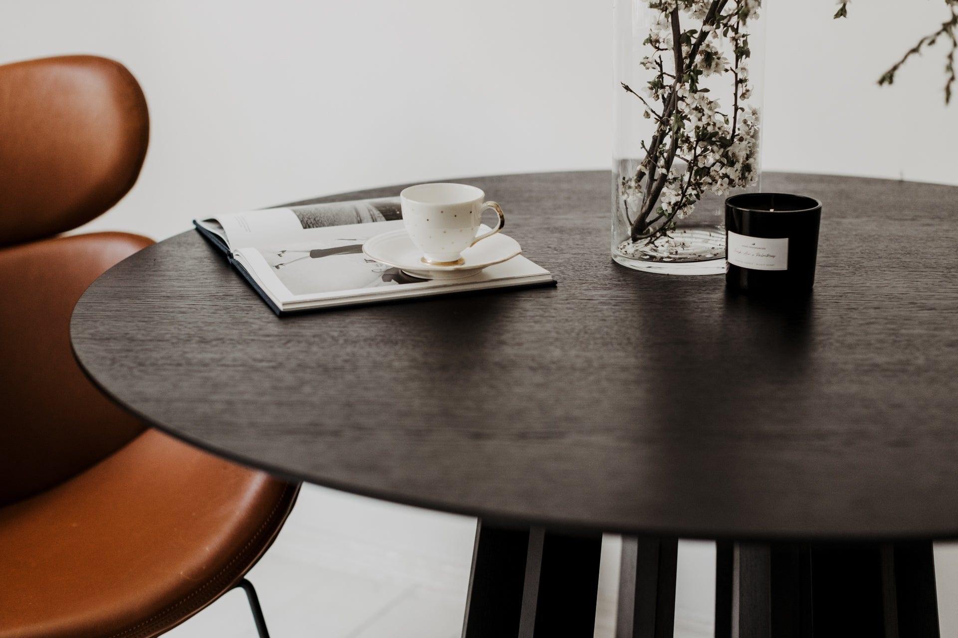 Stół TAVLE czarny dąb Nordifra Eye on Design