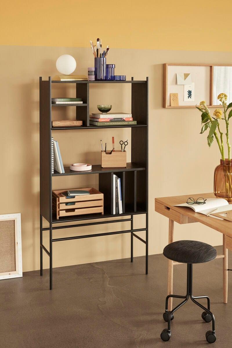 Stołek ARCHITECT czarny Hübsch Eye on Design