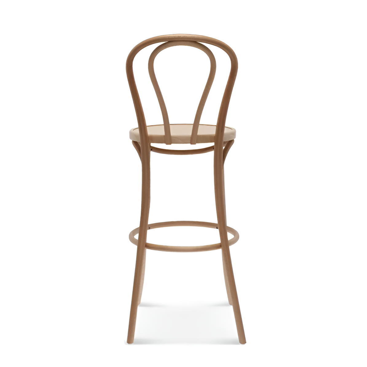 Hocker BST-18 van beukenhout