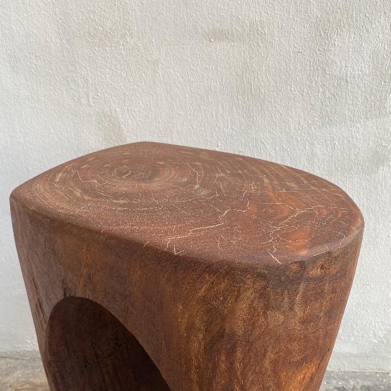 Stołek DEVIL'S EYE drewniany Pols Potten Eye on Design