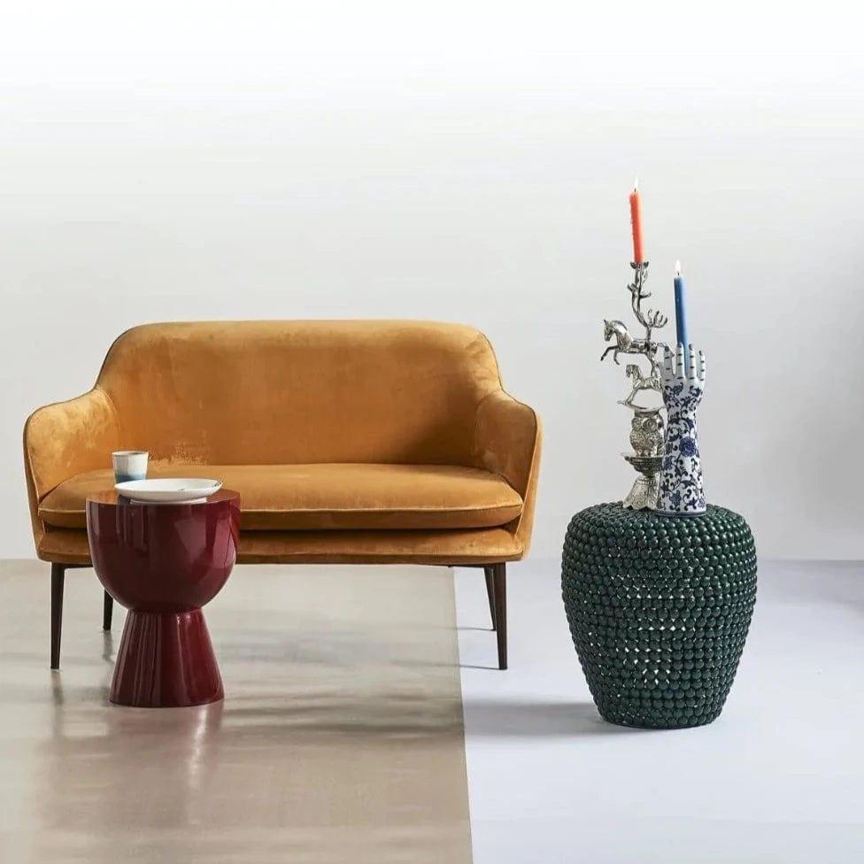 Stołek DOT ciemnozielony Pols Potten Eye on Design