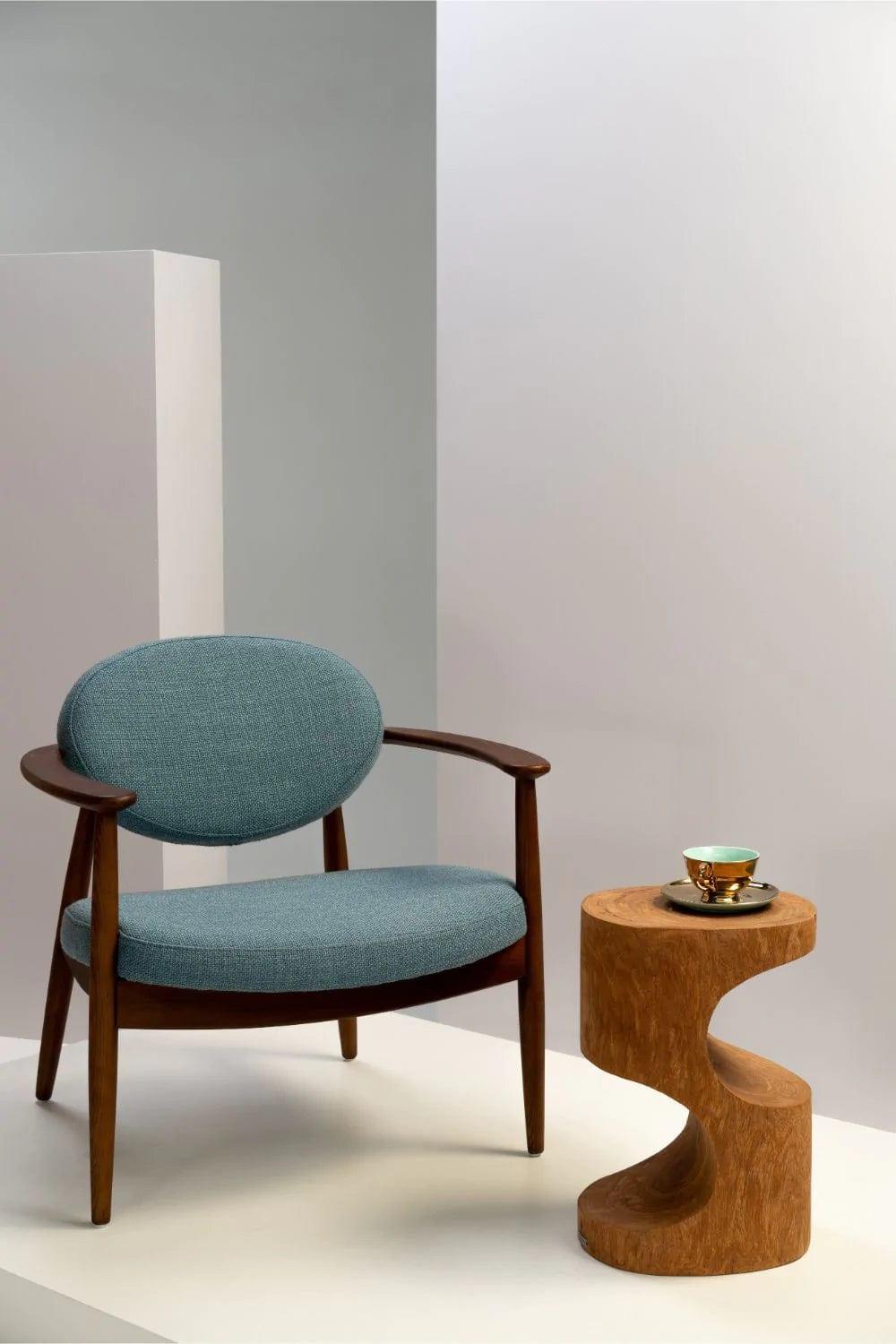 Stołek DOUBLE ARCH drewniany Pols Potten Eye on Design