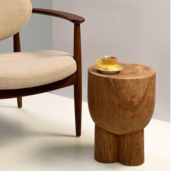 Stołek PILE drewniany Pols Potten Eye on Design