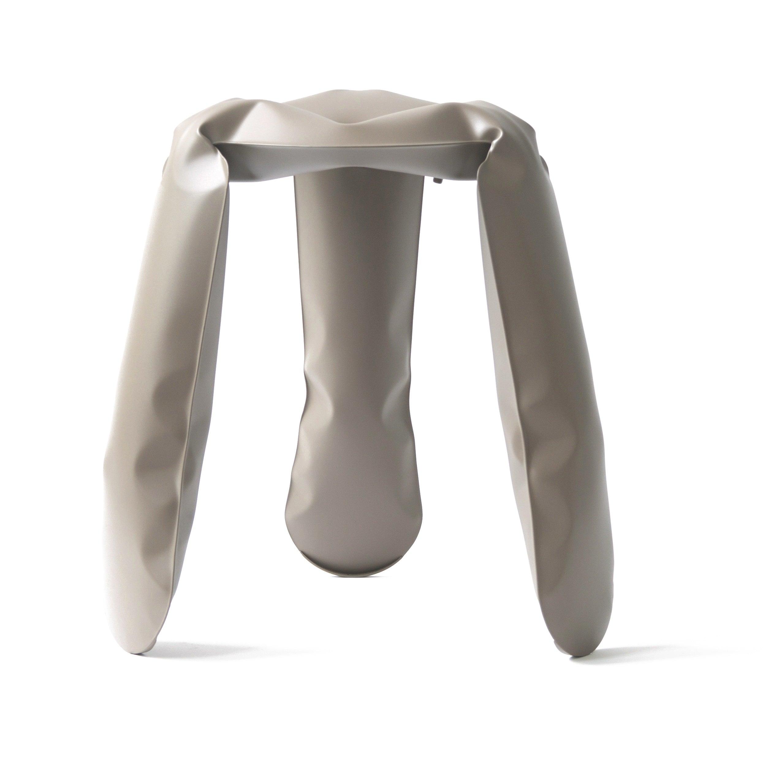 Stołek PLOPP beżowy mat Zieta Studio Eye on Design