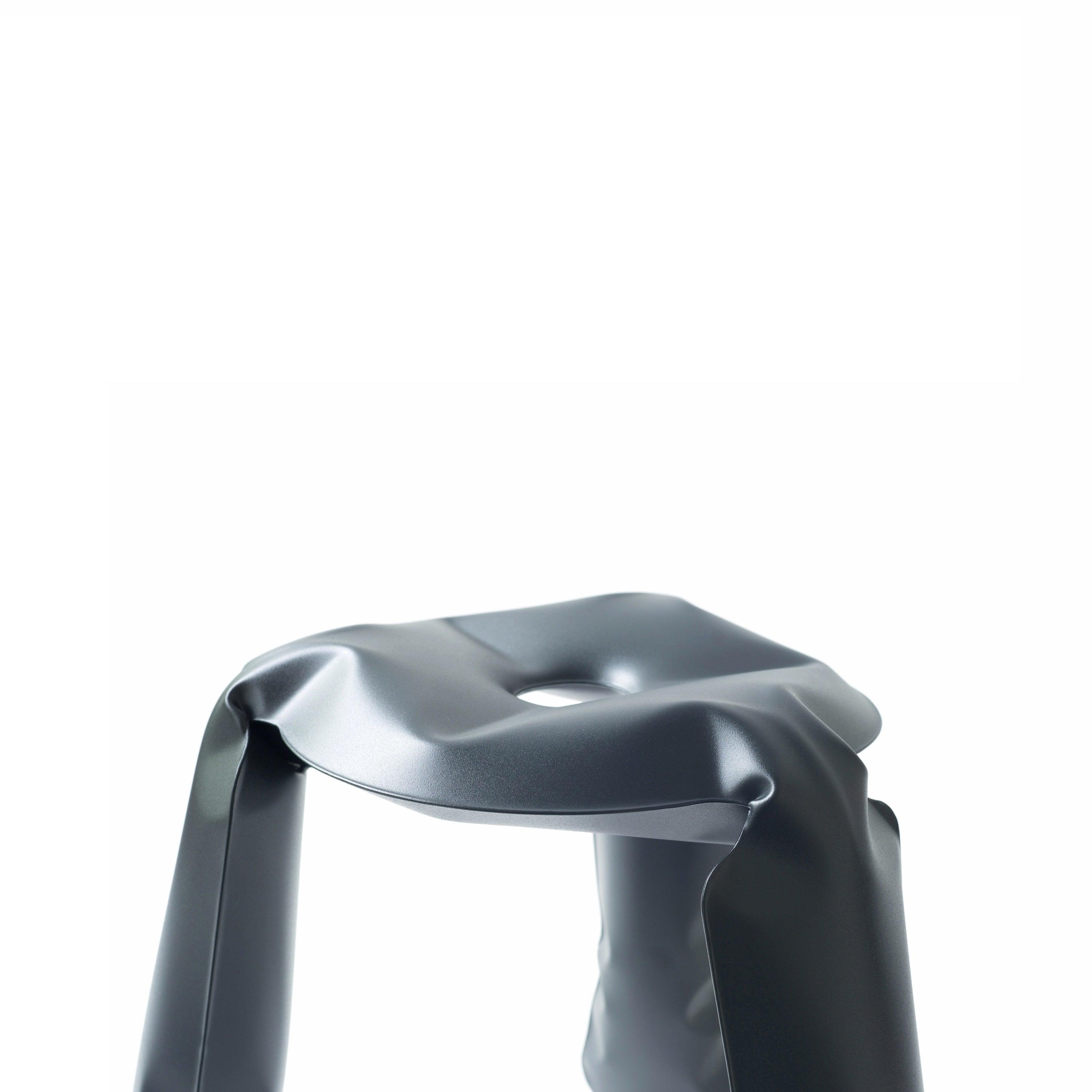 Stołek PLOPP grafitowo-szary mat Zieta Studio Eye on Design