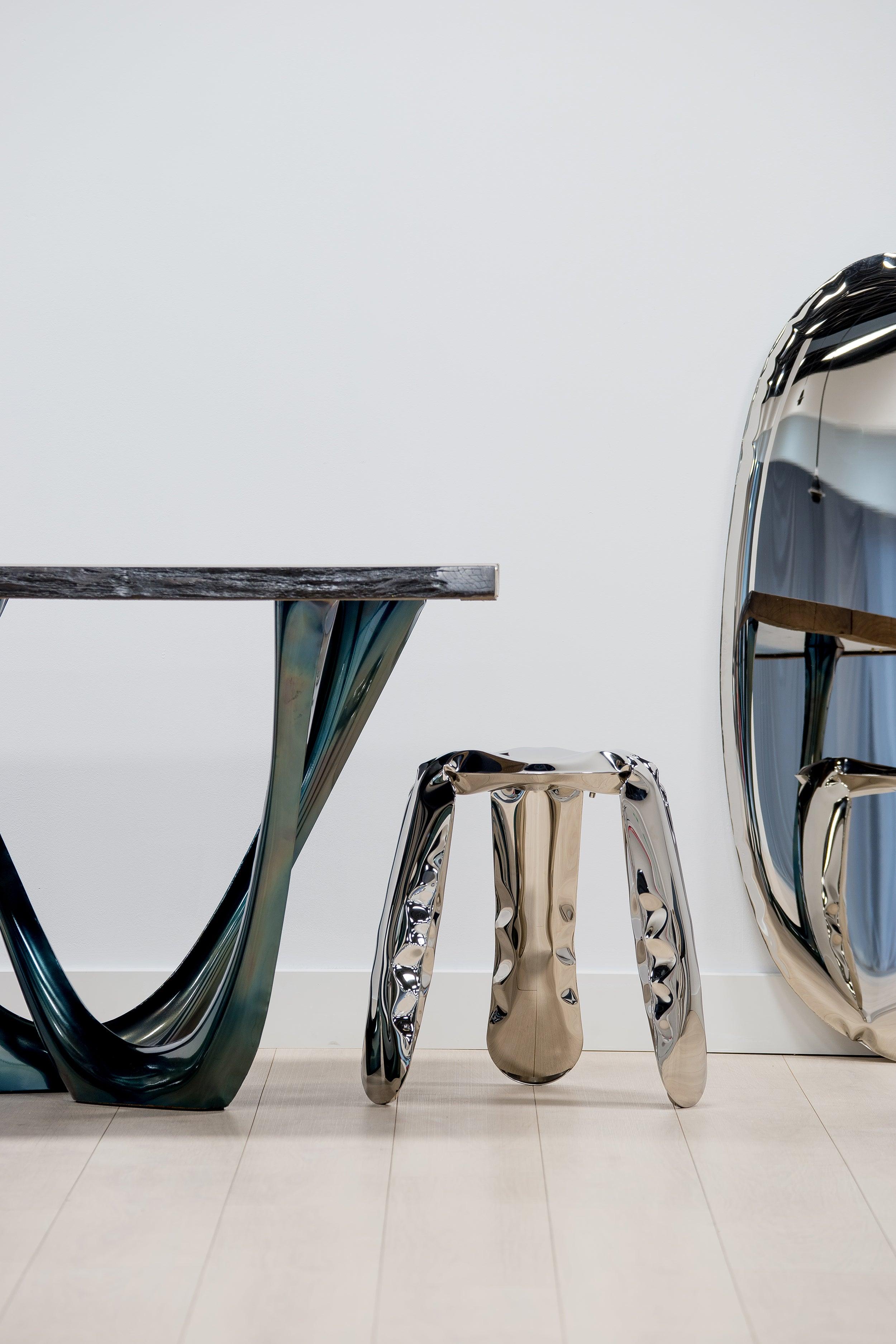 Stołek PLOPP inox Zieta Studio Eye on Design